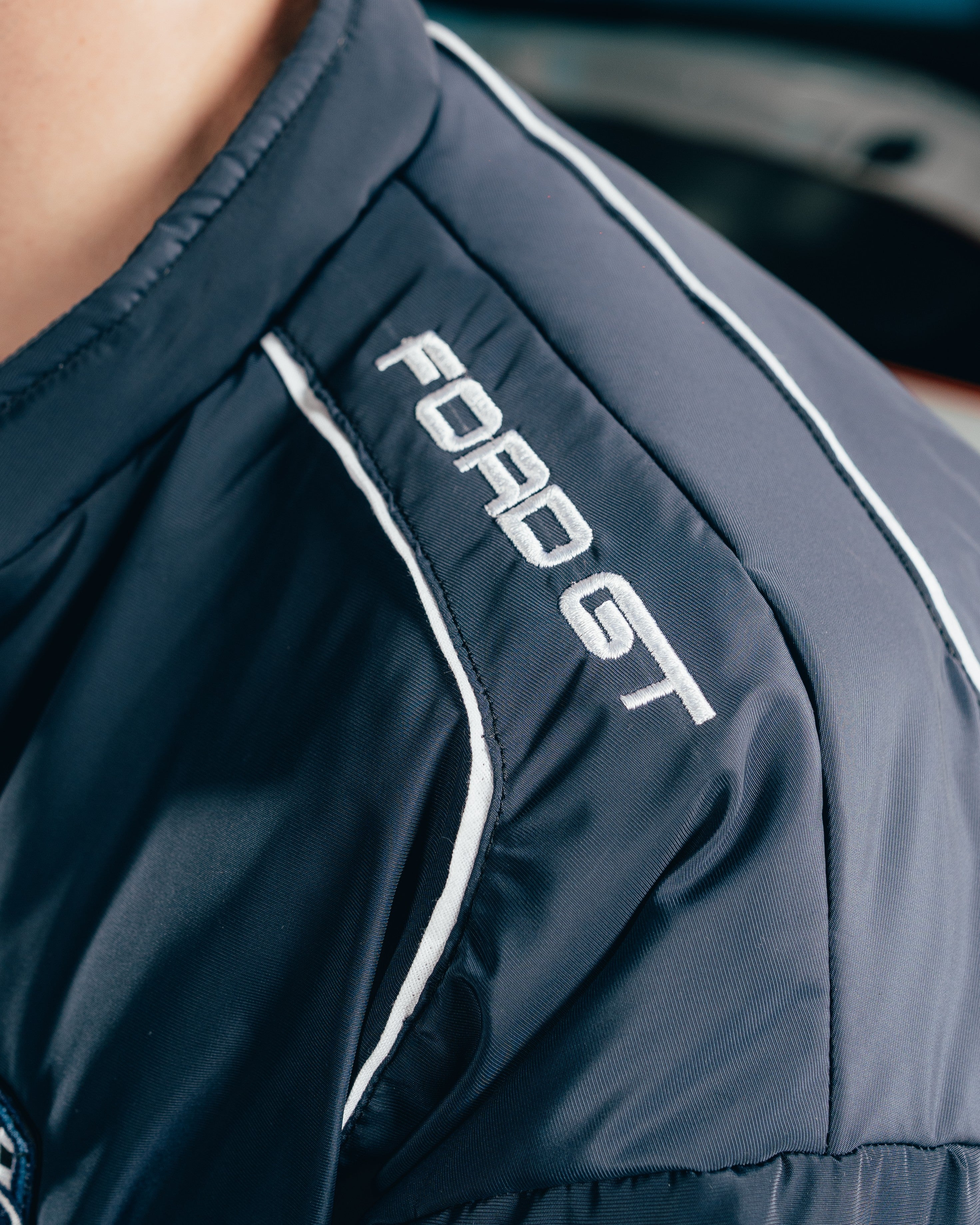 CAMPERA PUFFER [ FORD ] NASCAR BLUE