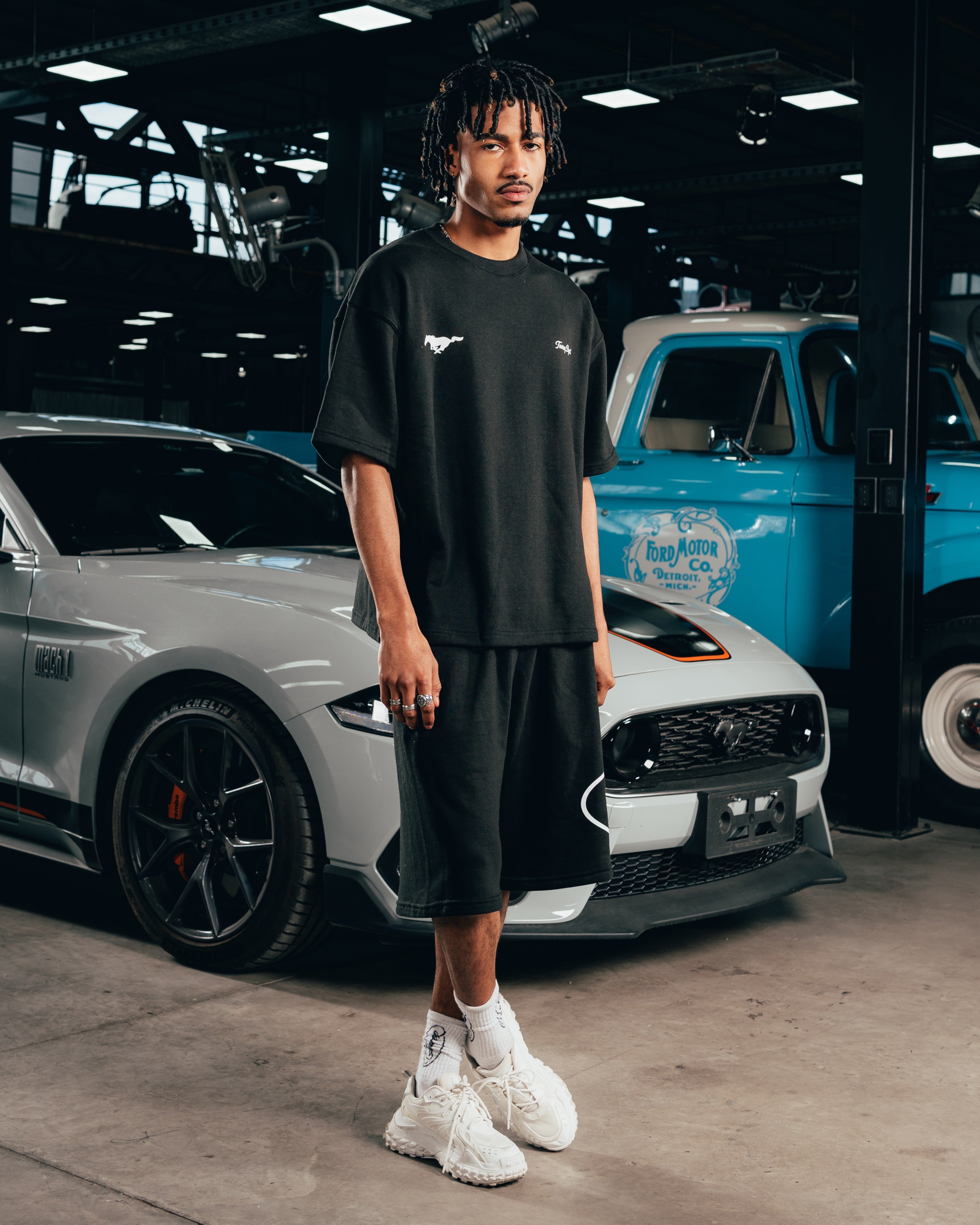 KIMONO RUSTICO [ FORD ] MUSTANG BLACK