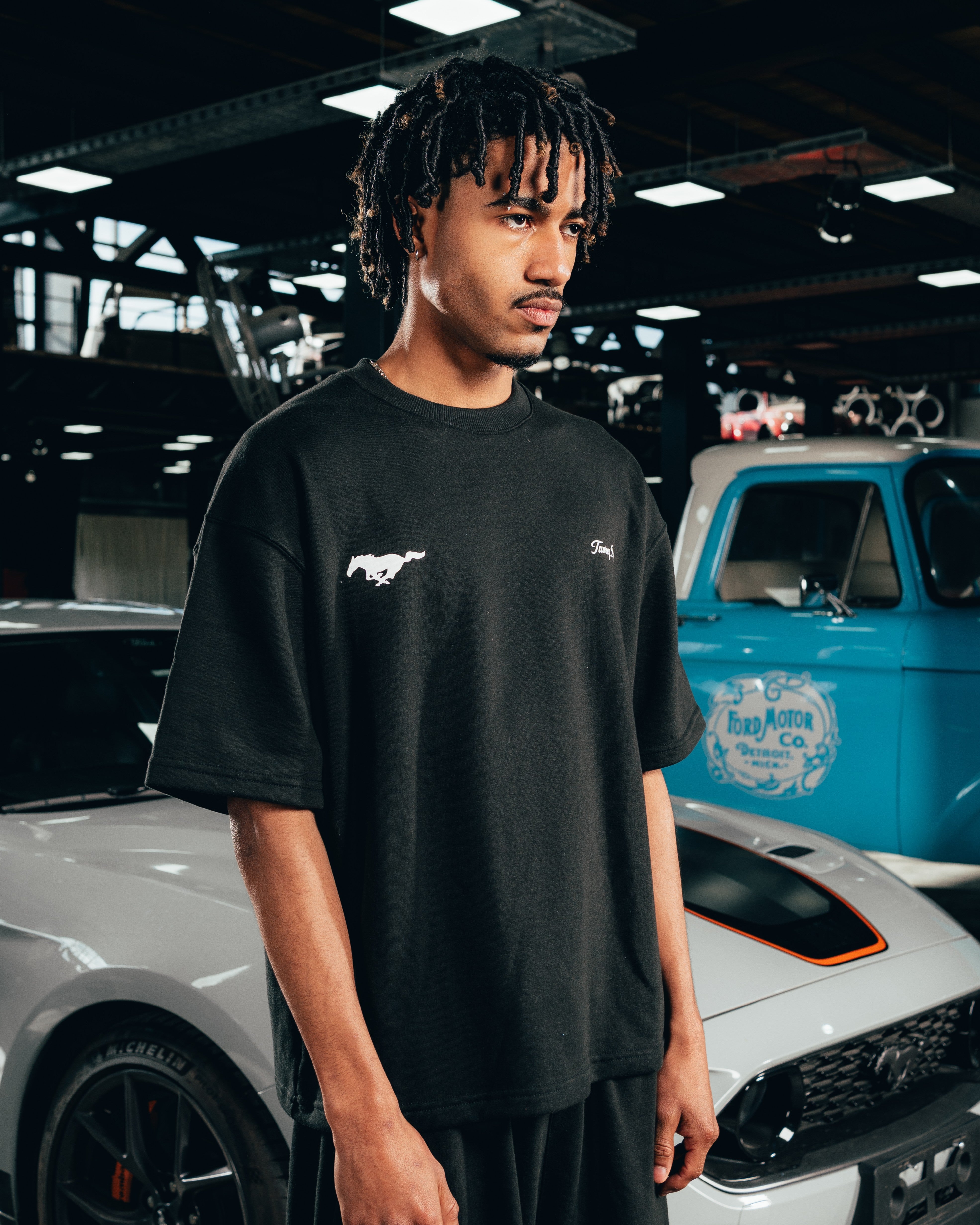 KIMONO RUSTICO [ FORD ] MUSTANG BLACK