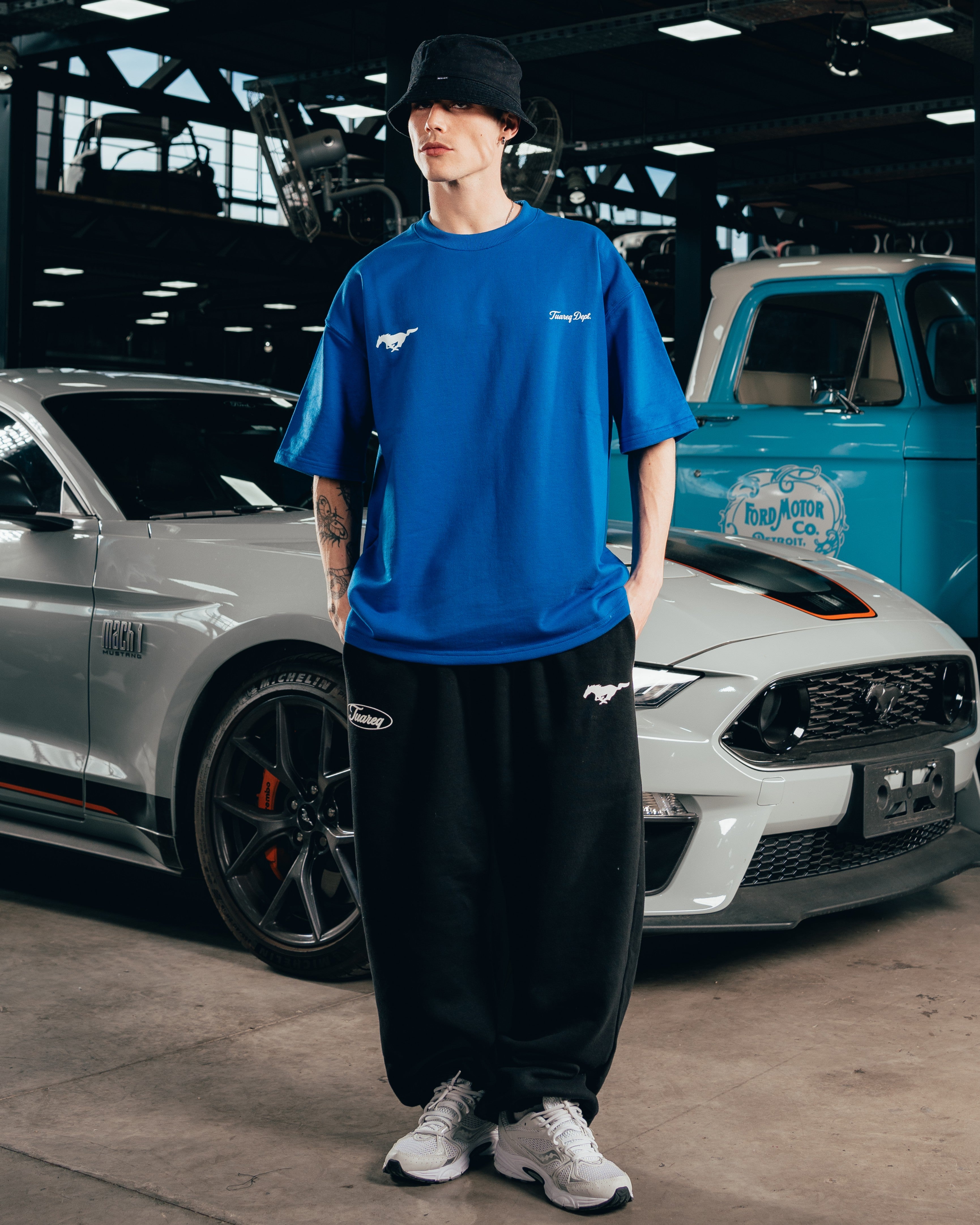 KIMONO RUSTICO [ FORD ] MUSTANG BLUE