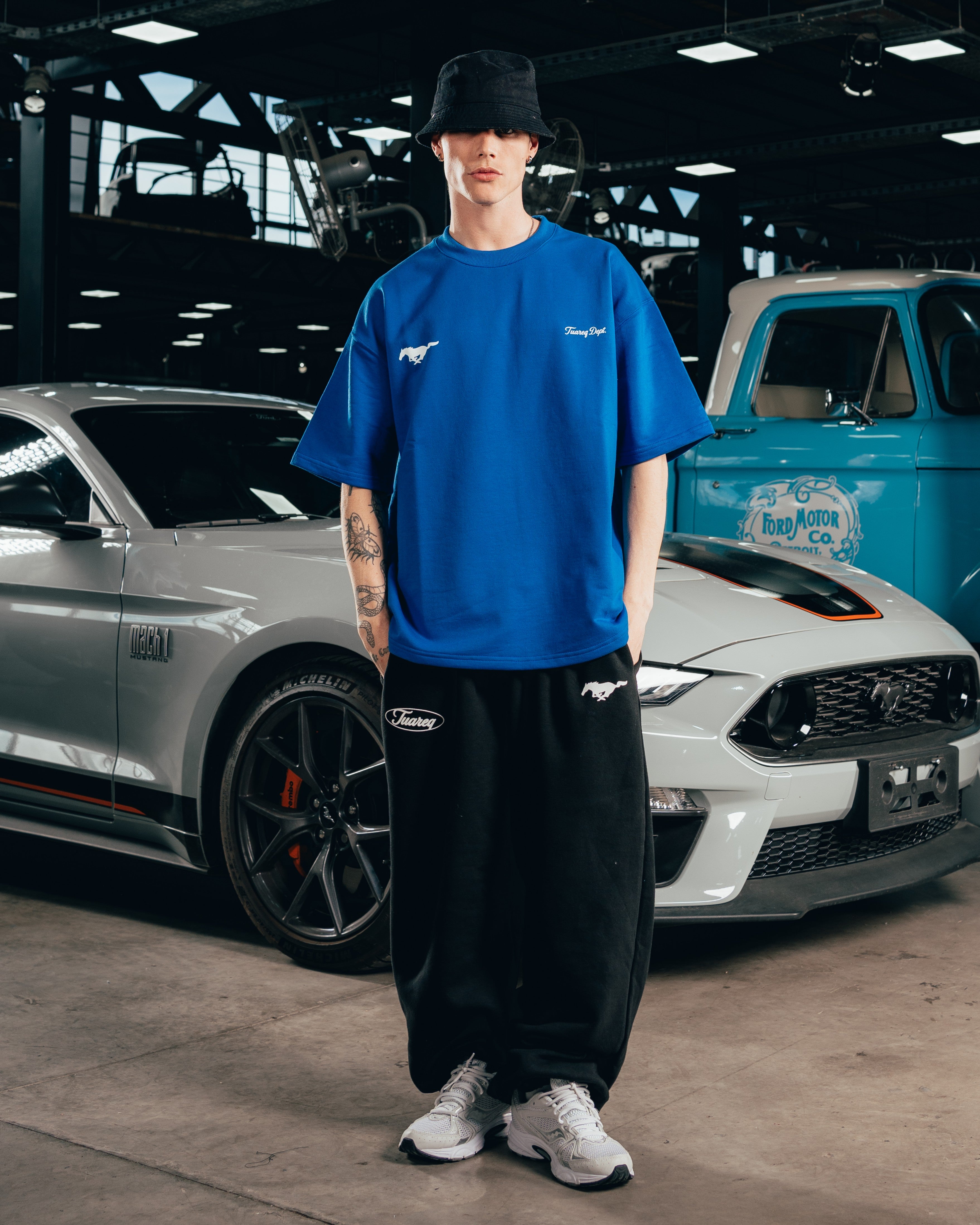 KIMONO RUSTICO [ FORD ] MUSTANG BLUE