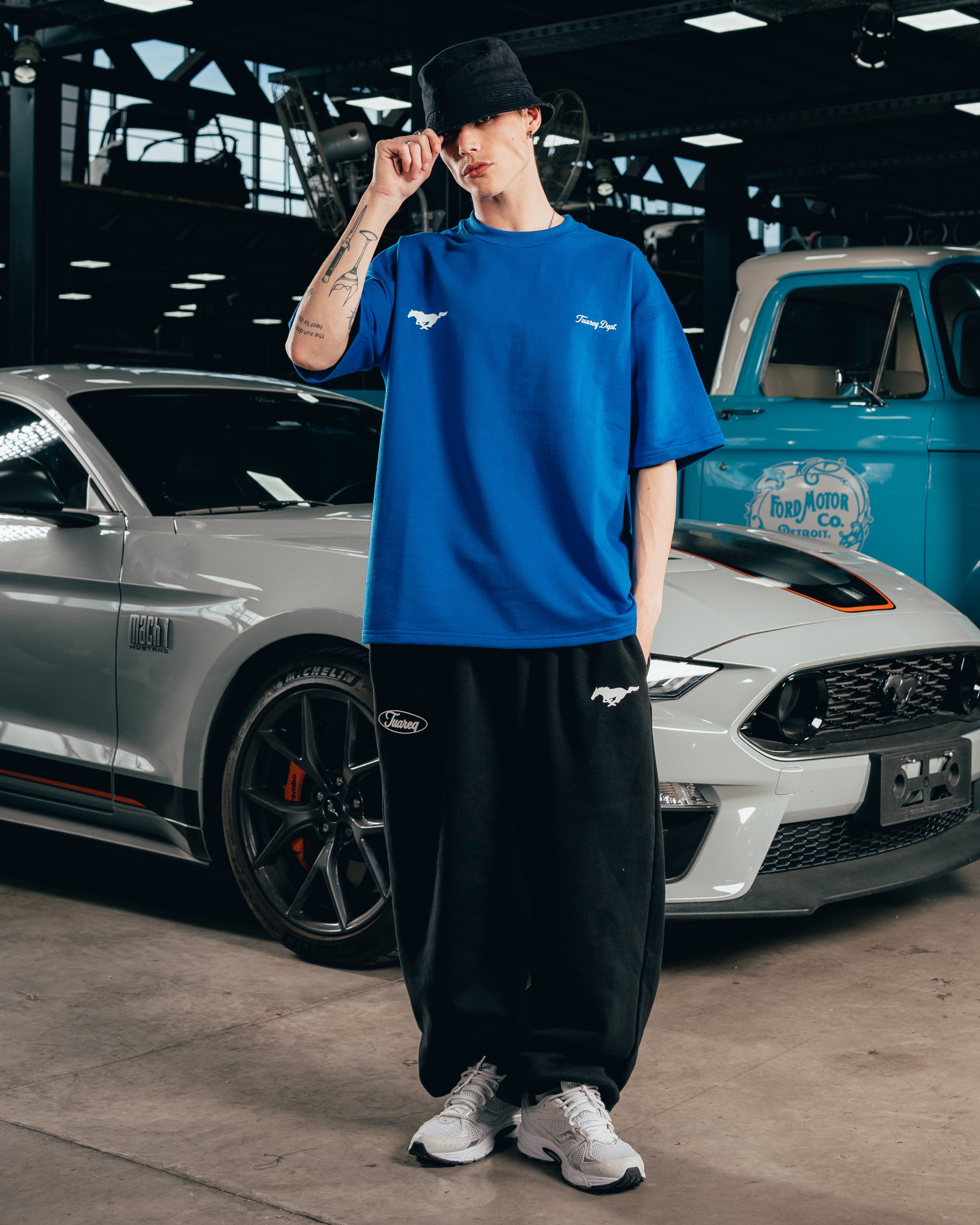 KIMONO RUSTICO [ FORD ] MUSTANG BLUE