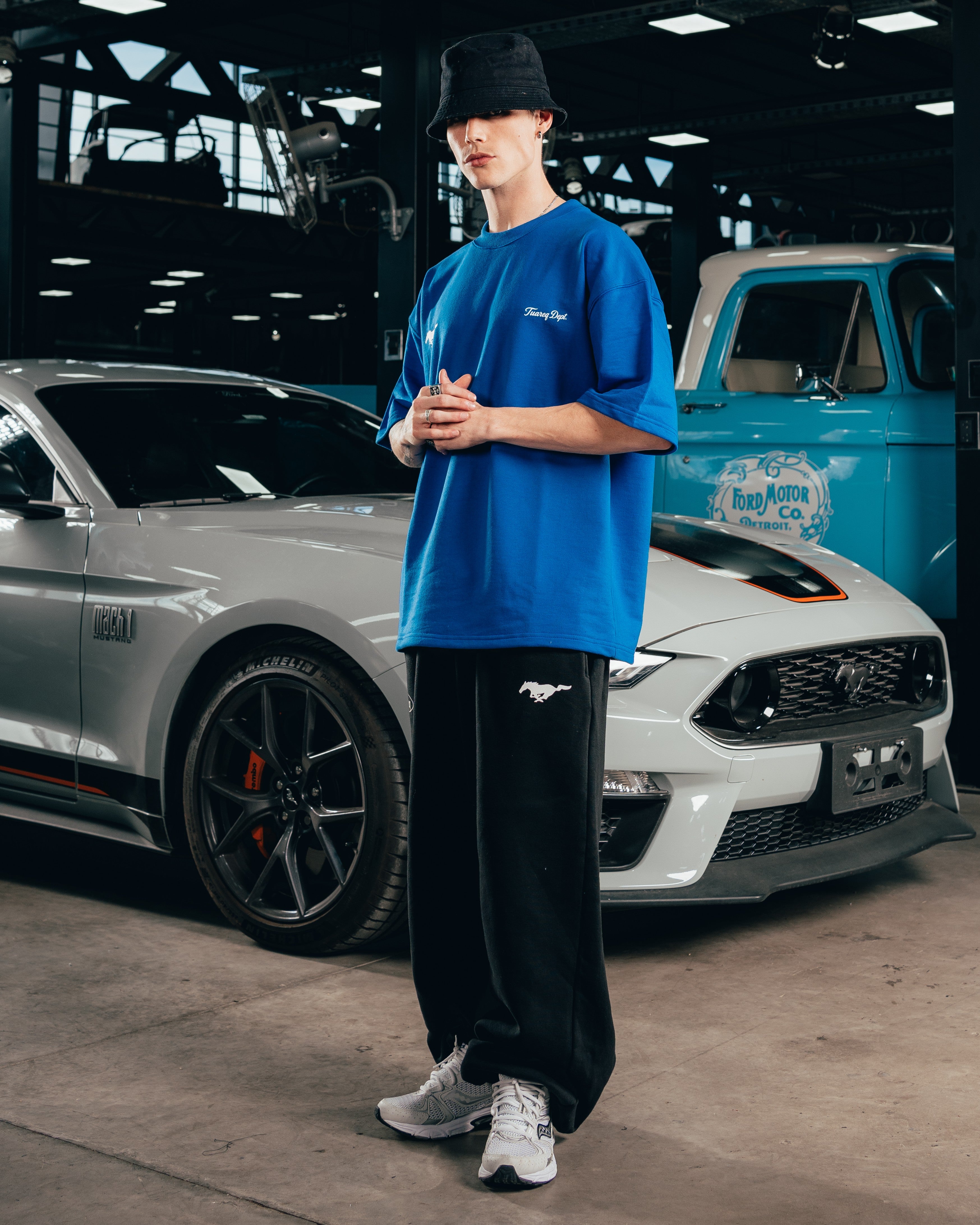 KIMONO RUSTICO [ FORD ] MUSTANG BLUE