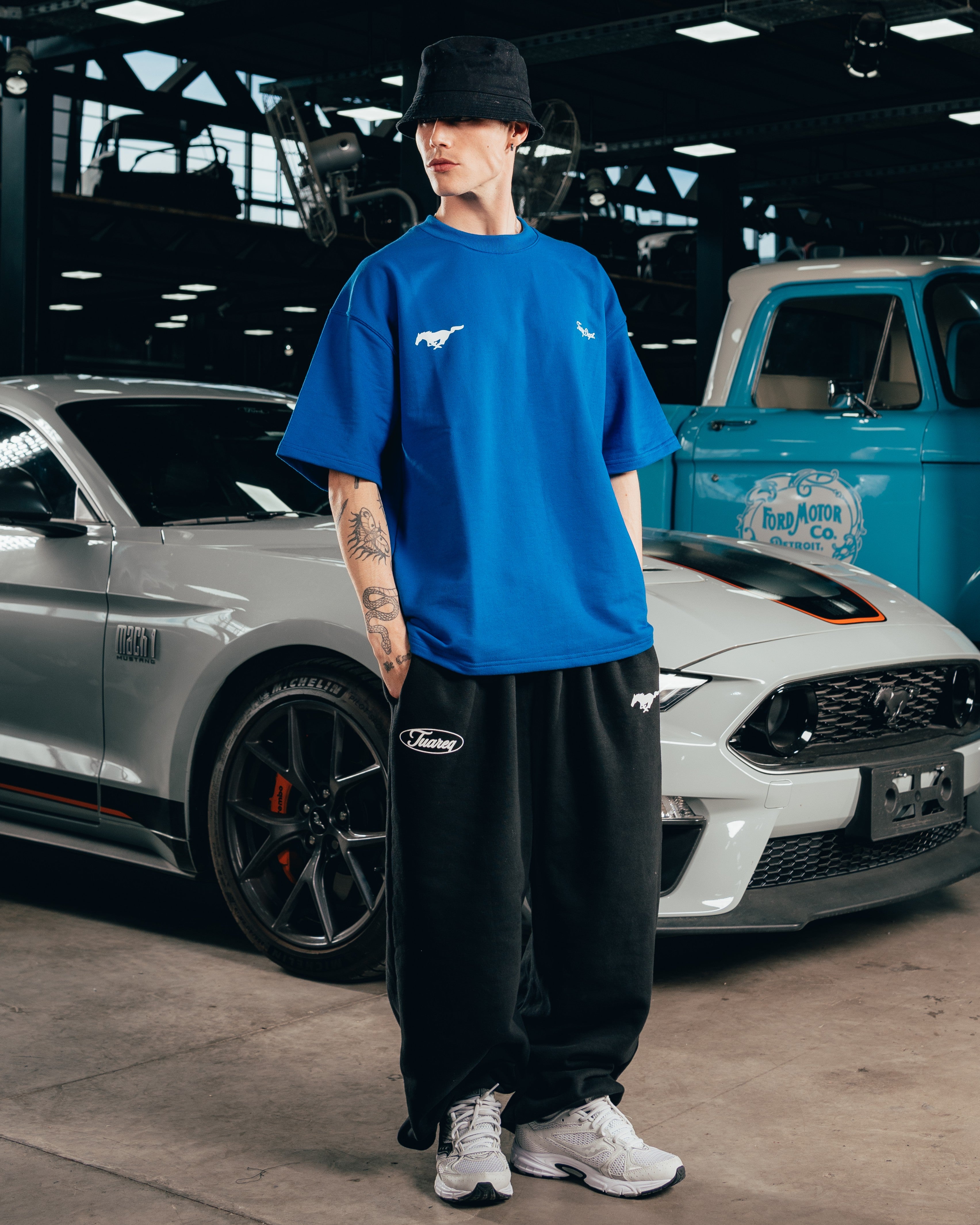 KIMONO RUSTICO [ FORD ] MUSTANG BLUE