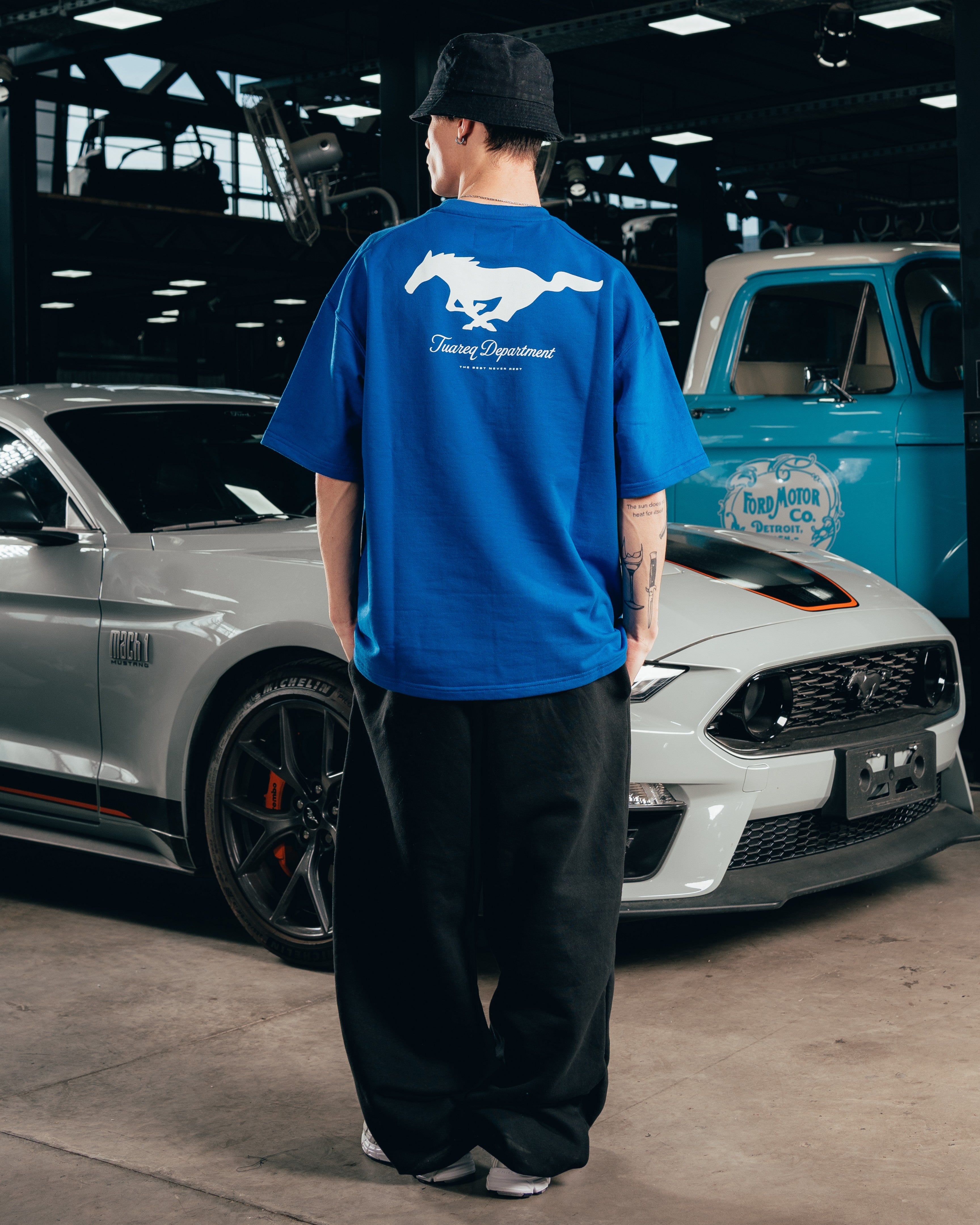 KIMONO RUSTICO [ FORD ] MUSTANG BLUE
