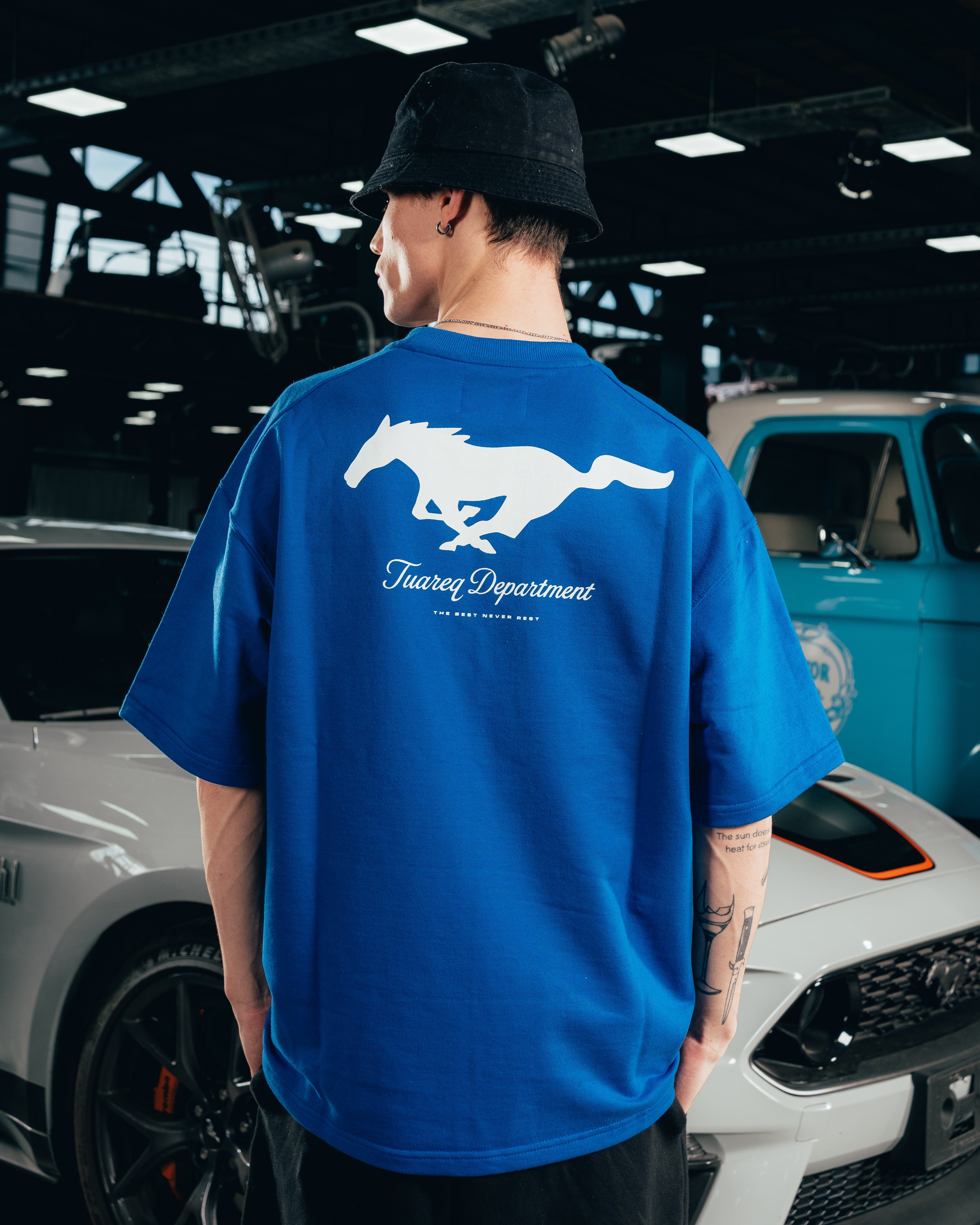 KIMONO RUSTICO [ FORD ] MUSTANG BLUE