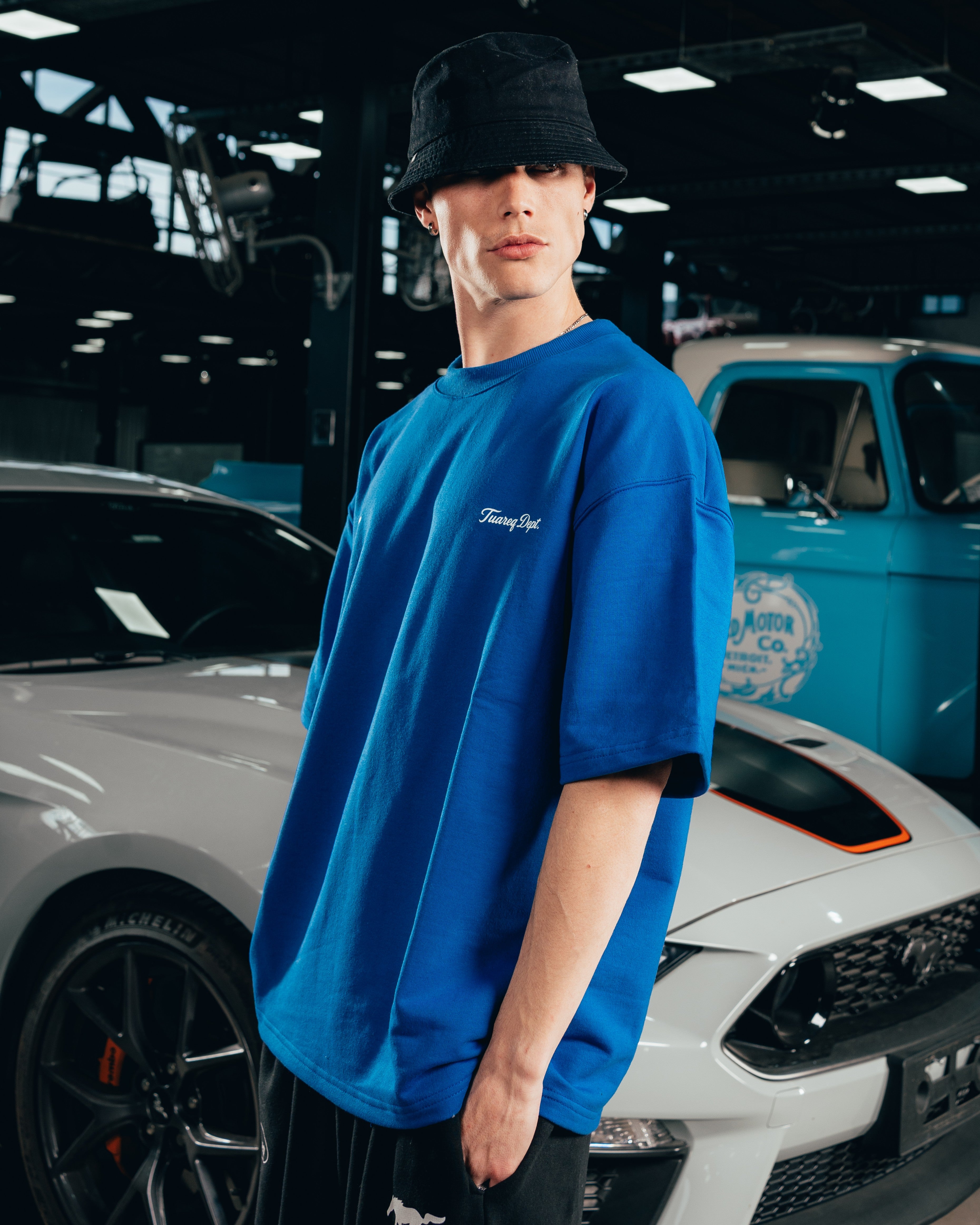 KIMONO RUSTICO [ FORD ] MUSTANG BLUE