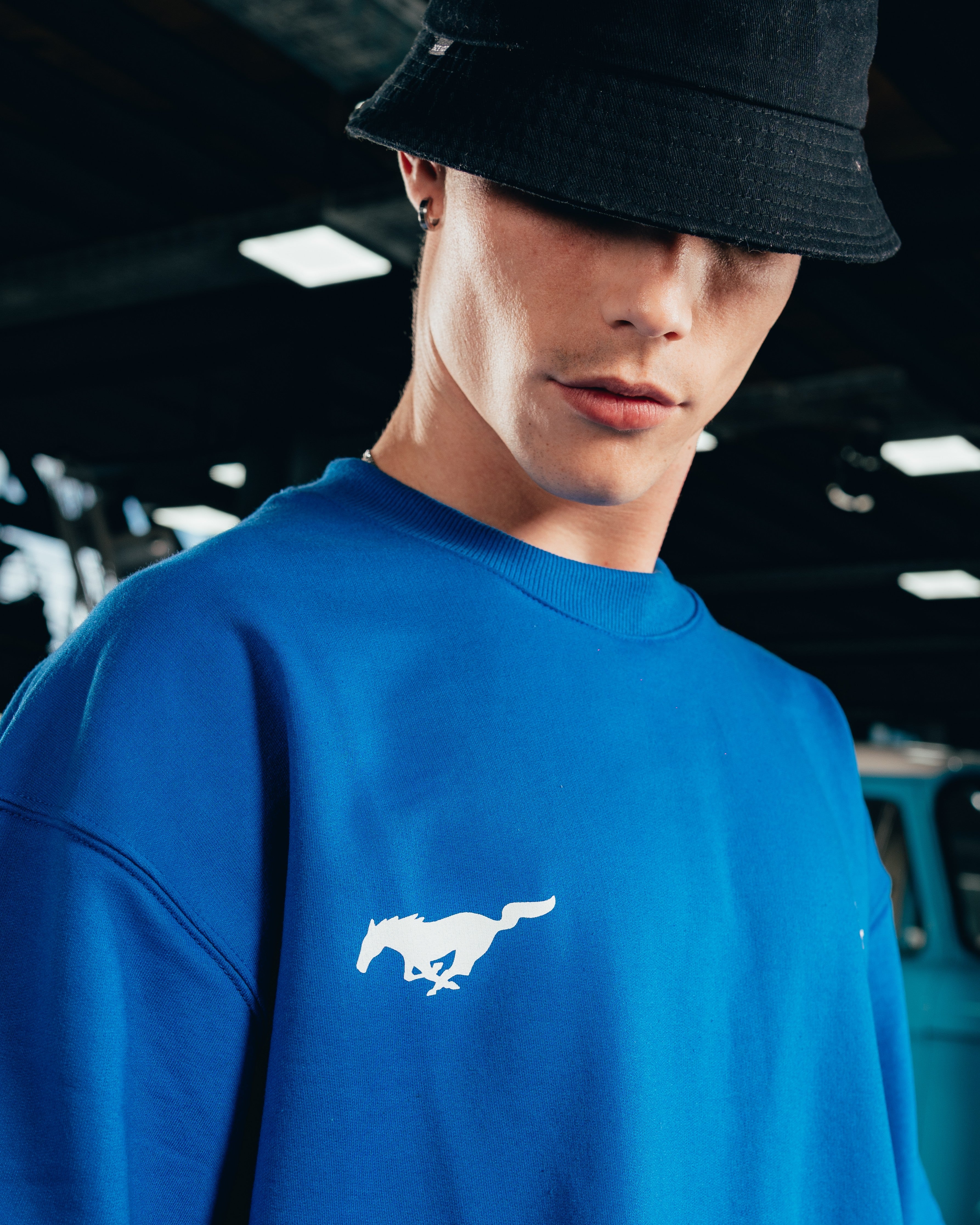 KIMONO RUSTICO [ FORD ] MUSTANG BLUE