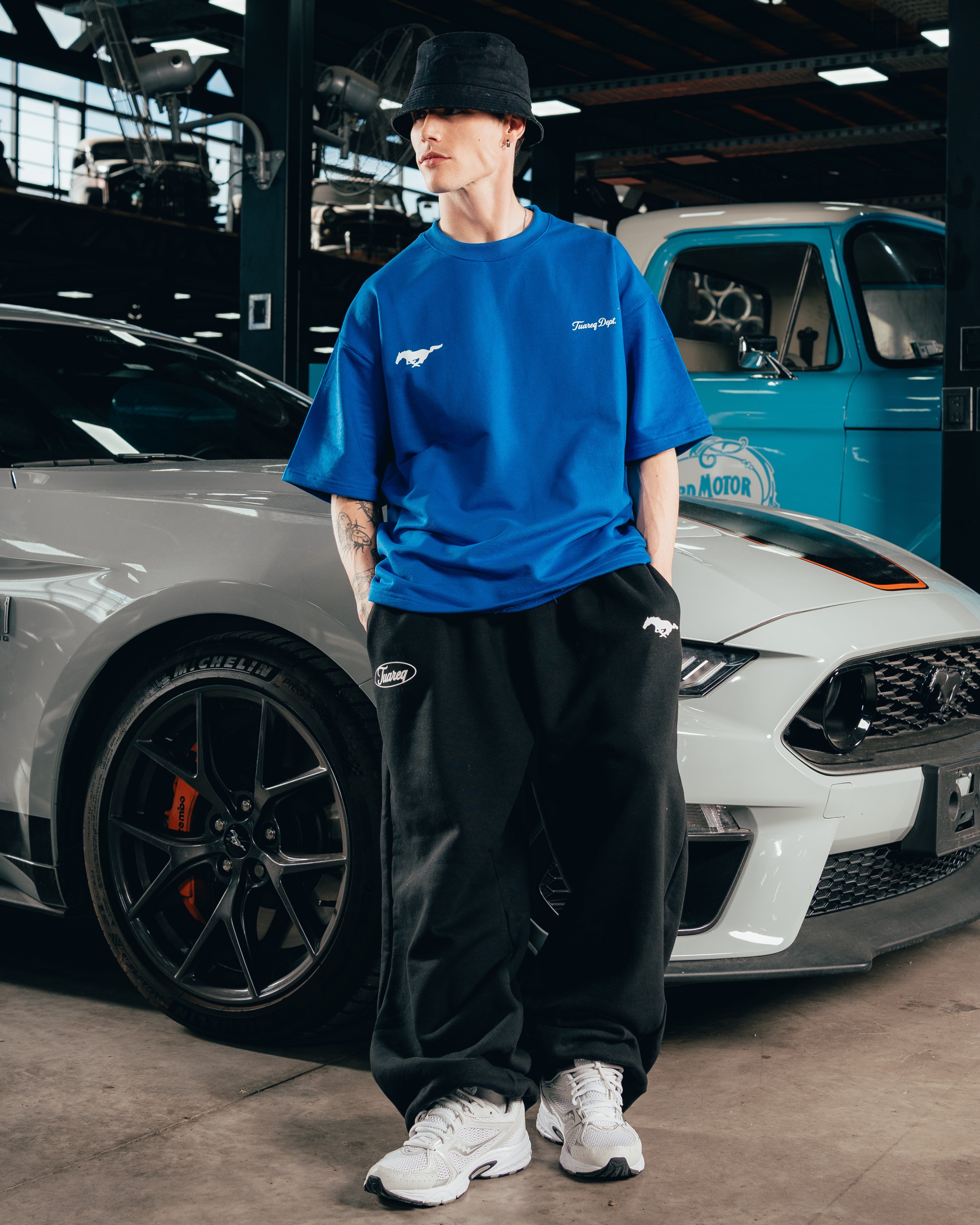 KIMONO RUSTICO [ FORD ] MUSTANG BLUE