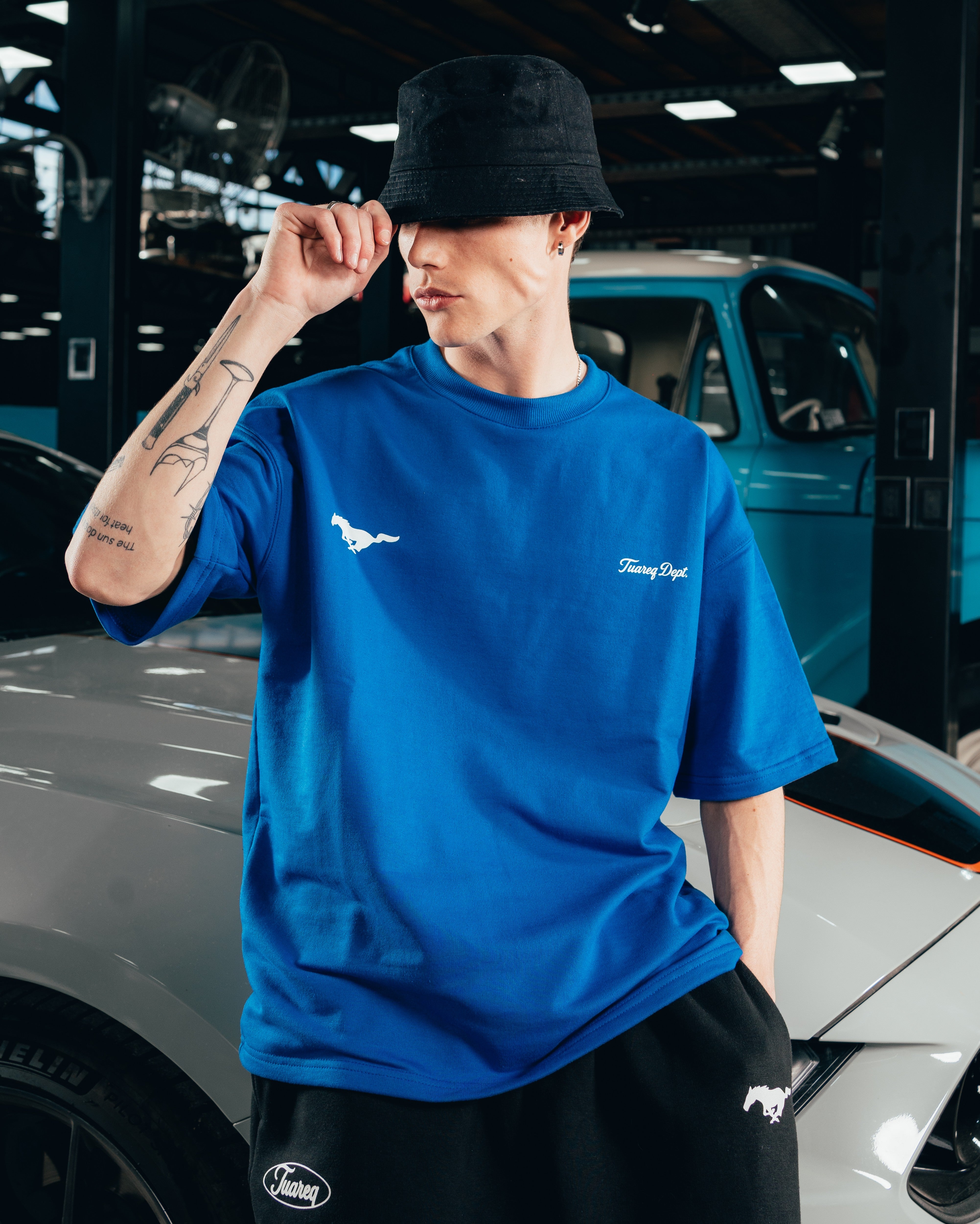 KIMONO RUSTICO [ FORD ] MUSTANG BLUE