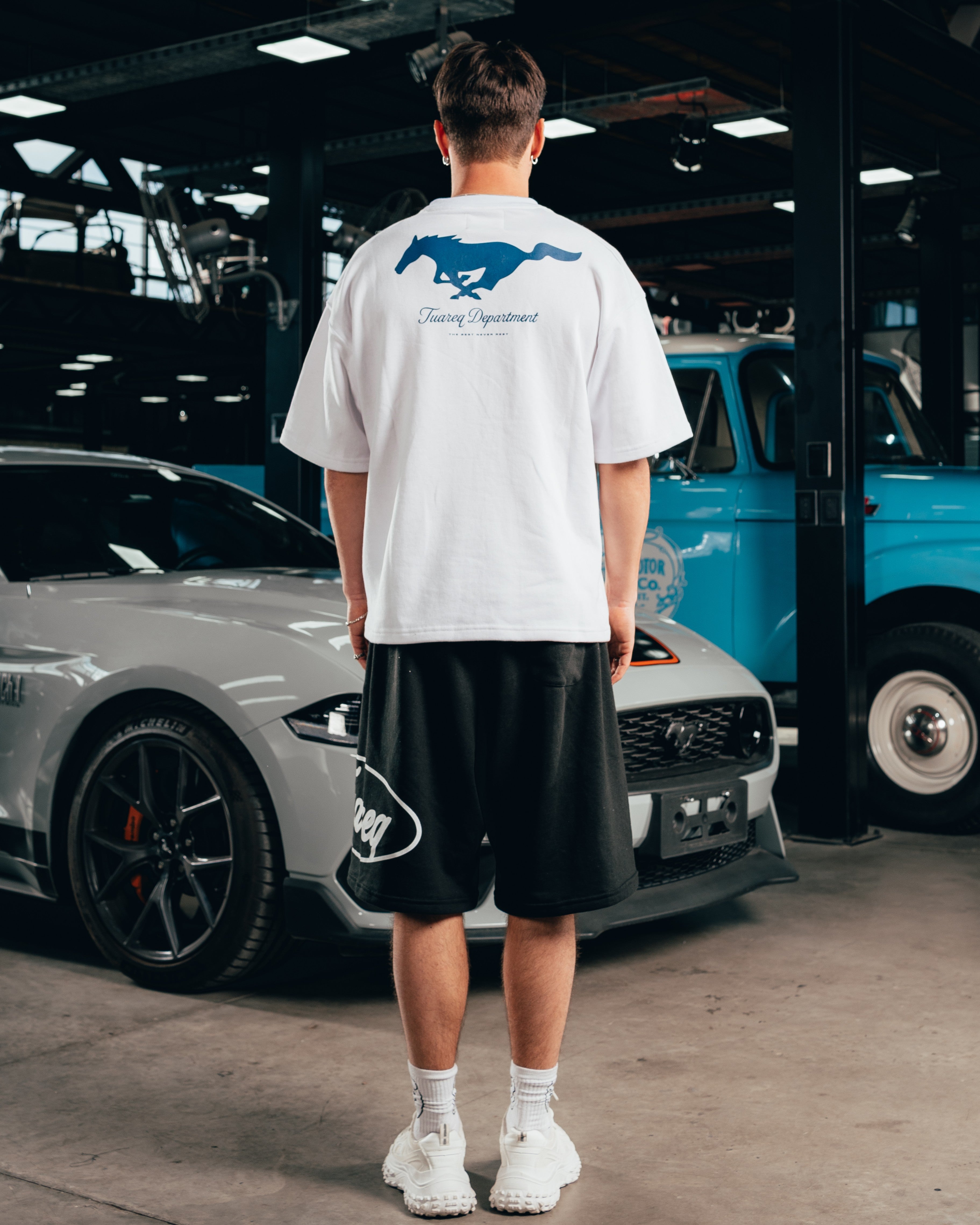 KIMONO RUSTICO [ FORD ] MUSTANG WHITE