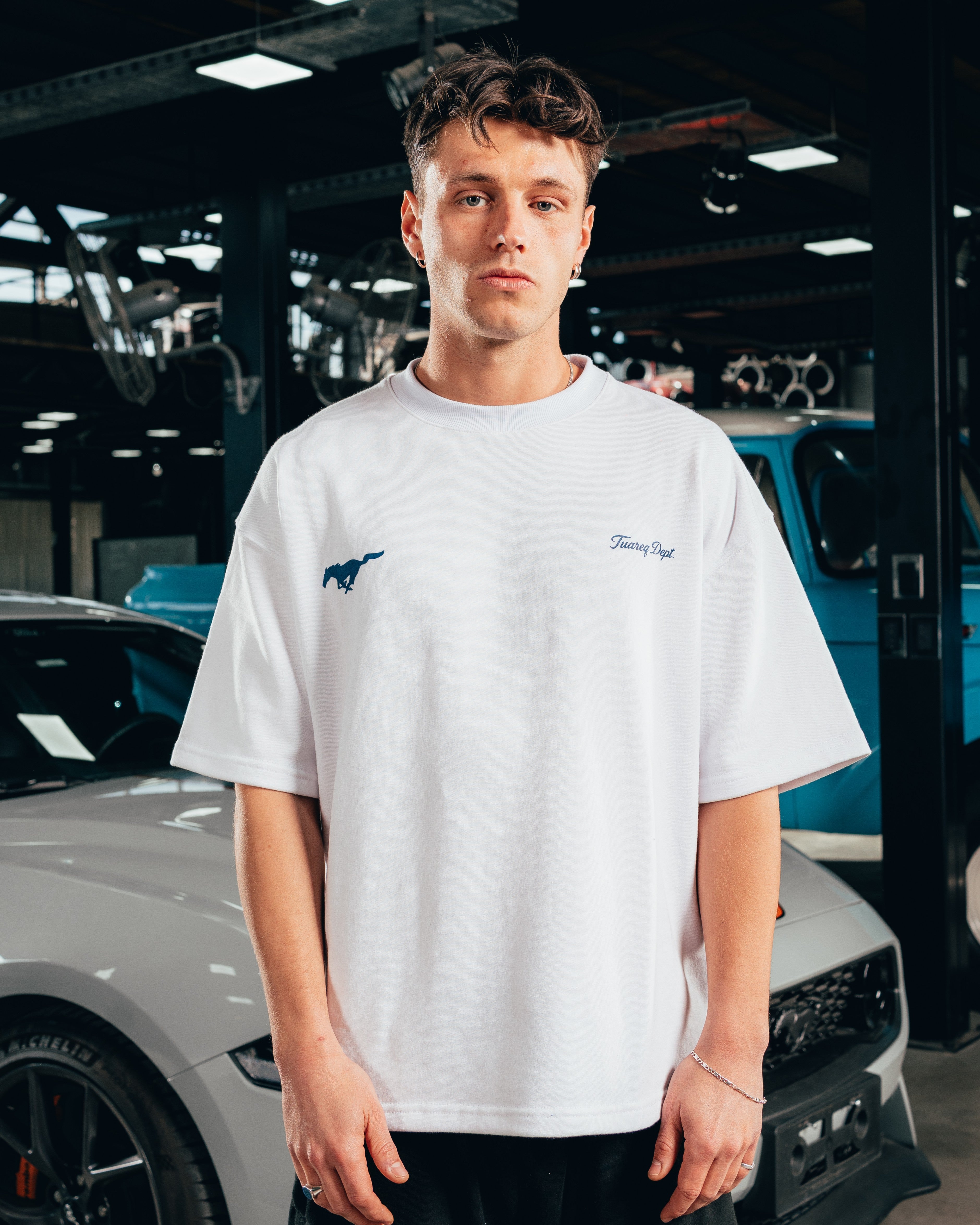 KIMONO RUSTICO [ FORD ] MUSTANG WHITE