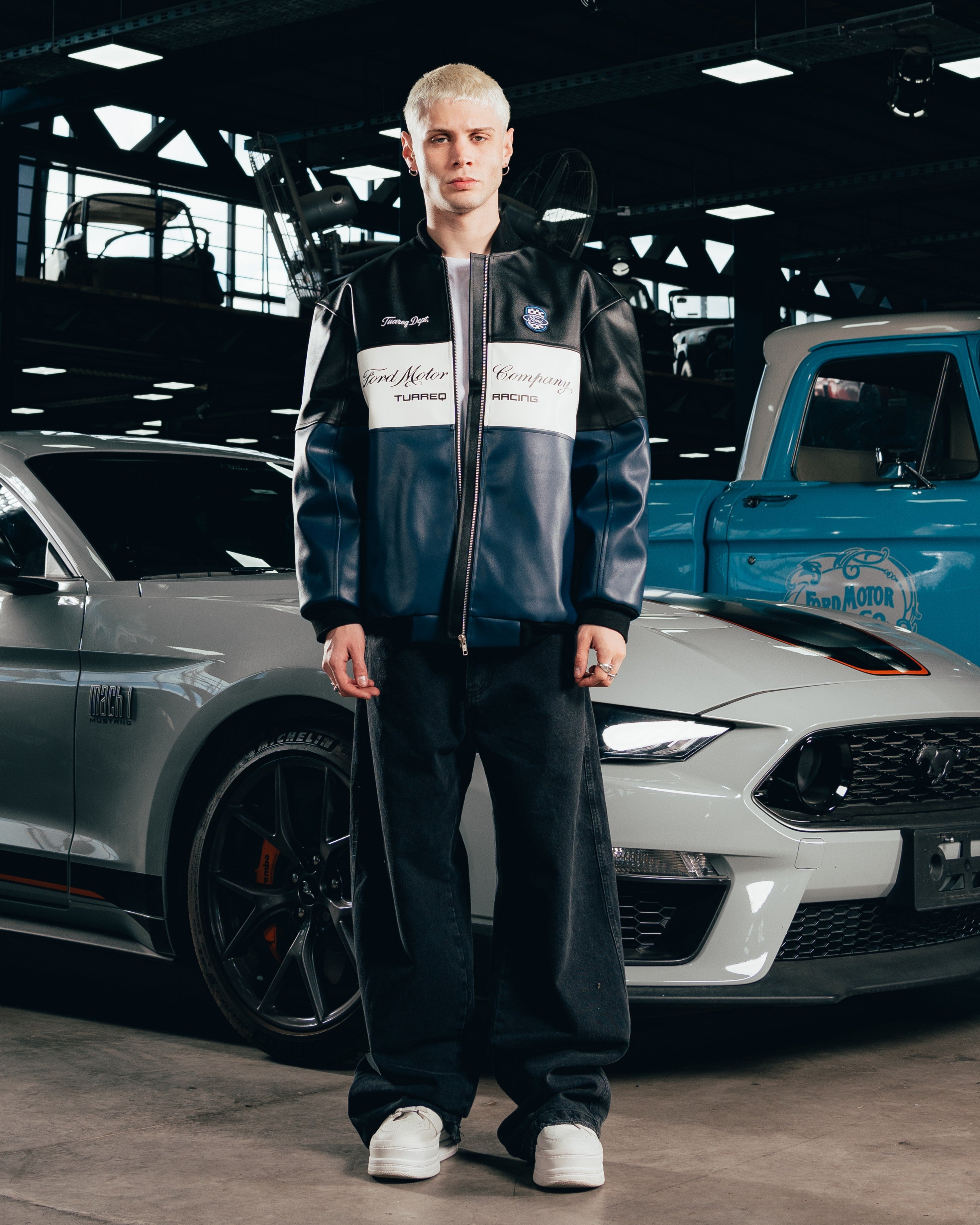 CAMPERA ECO-CUERO [ FORD ] CLASSIC COLORS