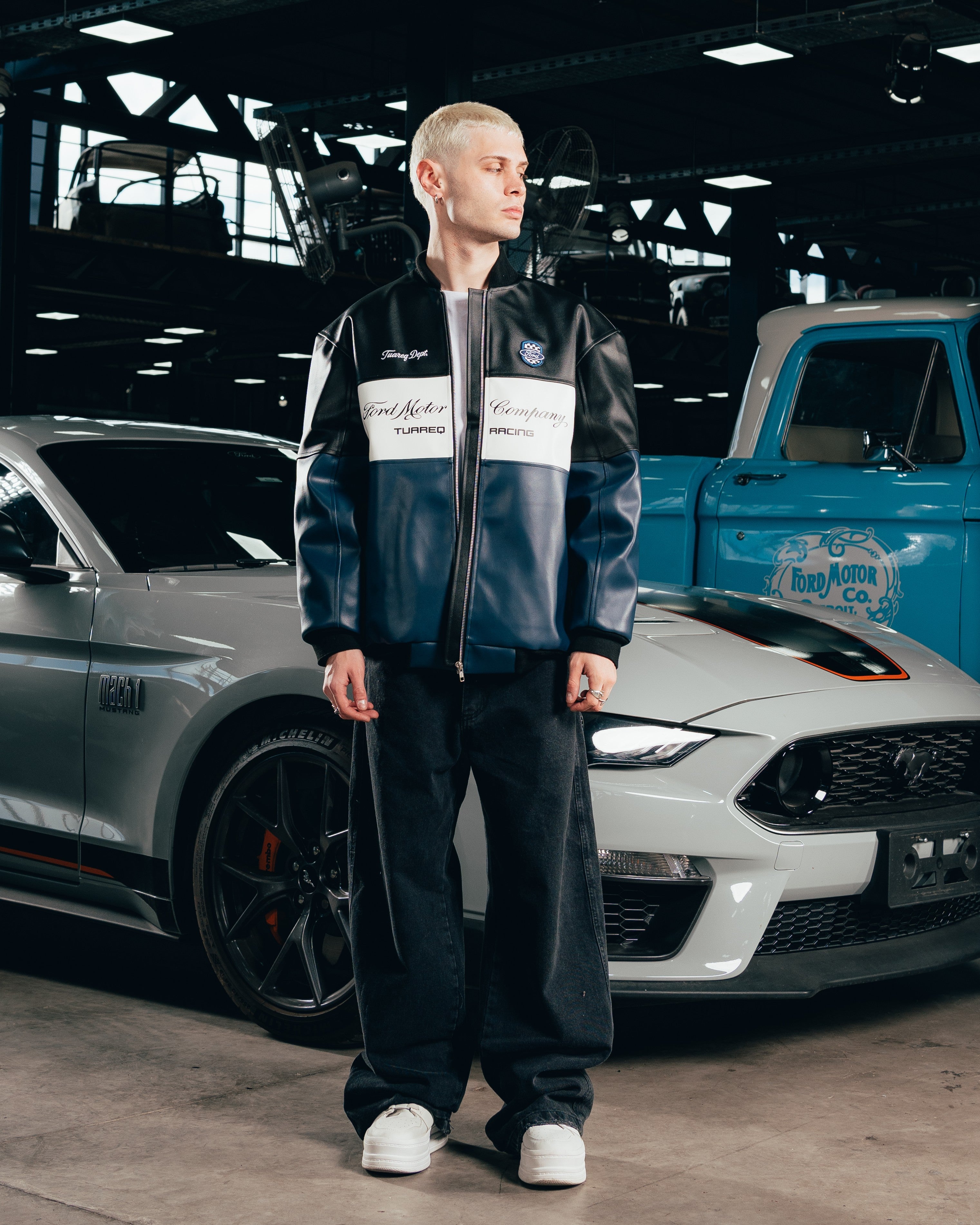 CAMPERA ECO-CUERO [ FORD ] CLASSIC COLORS