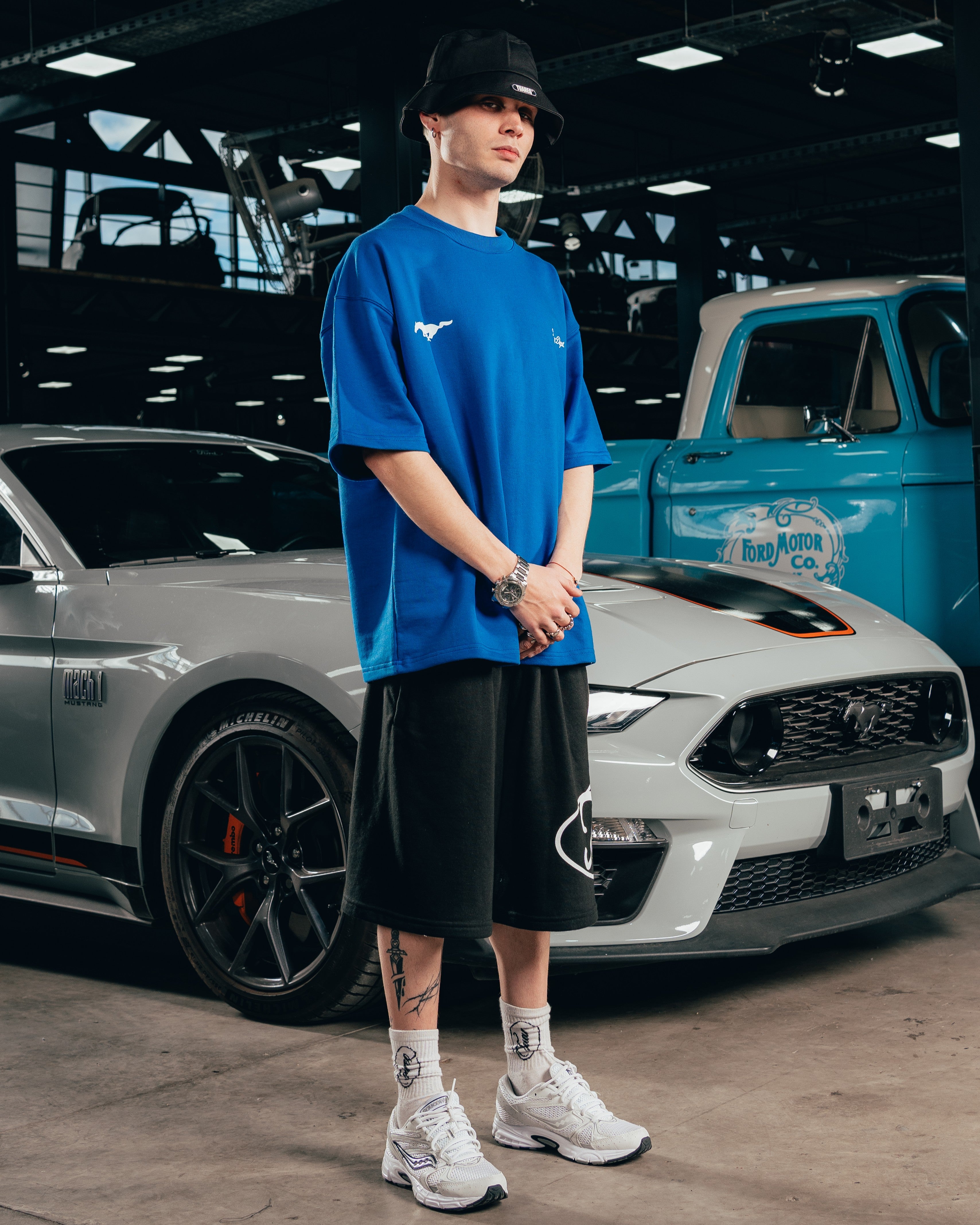 KIMONO RUSTICO [ FORD ] MUSTANG BLUE