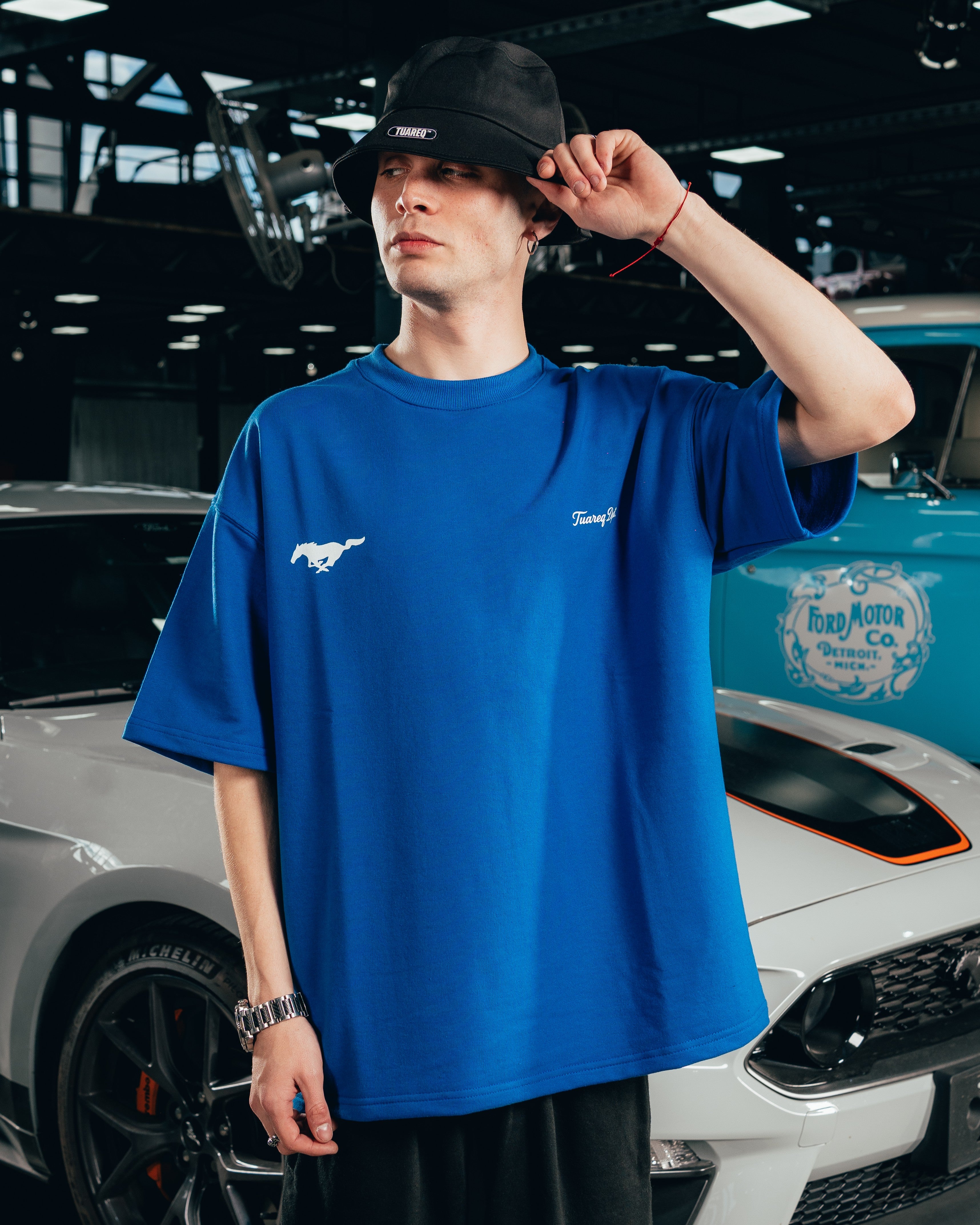 KIMONO RUSTICO [ FORD ] MUSTANG BLUE