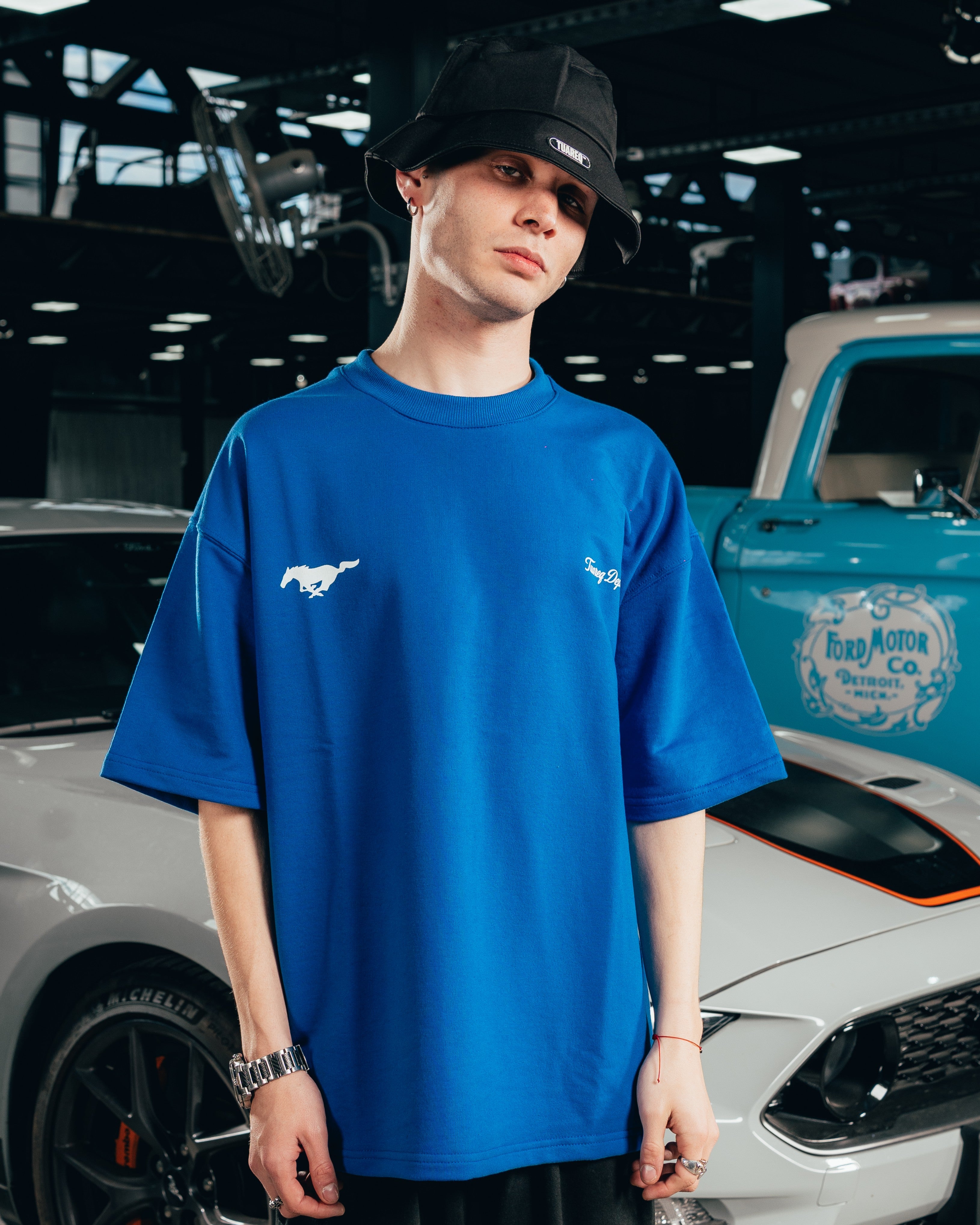KIMONO RUSTICO [ FORD ] MUSTANG BLUE
