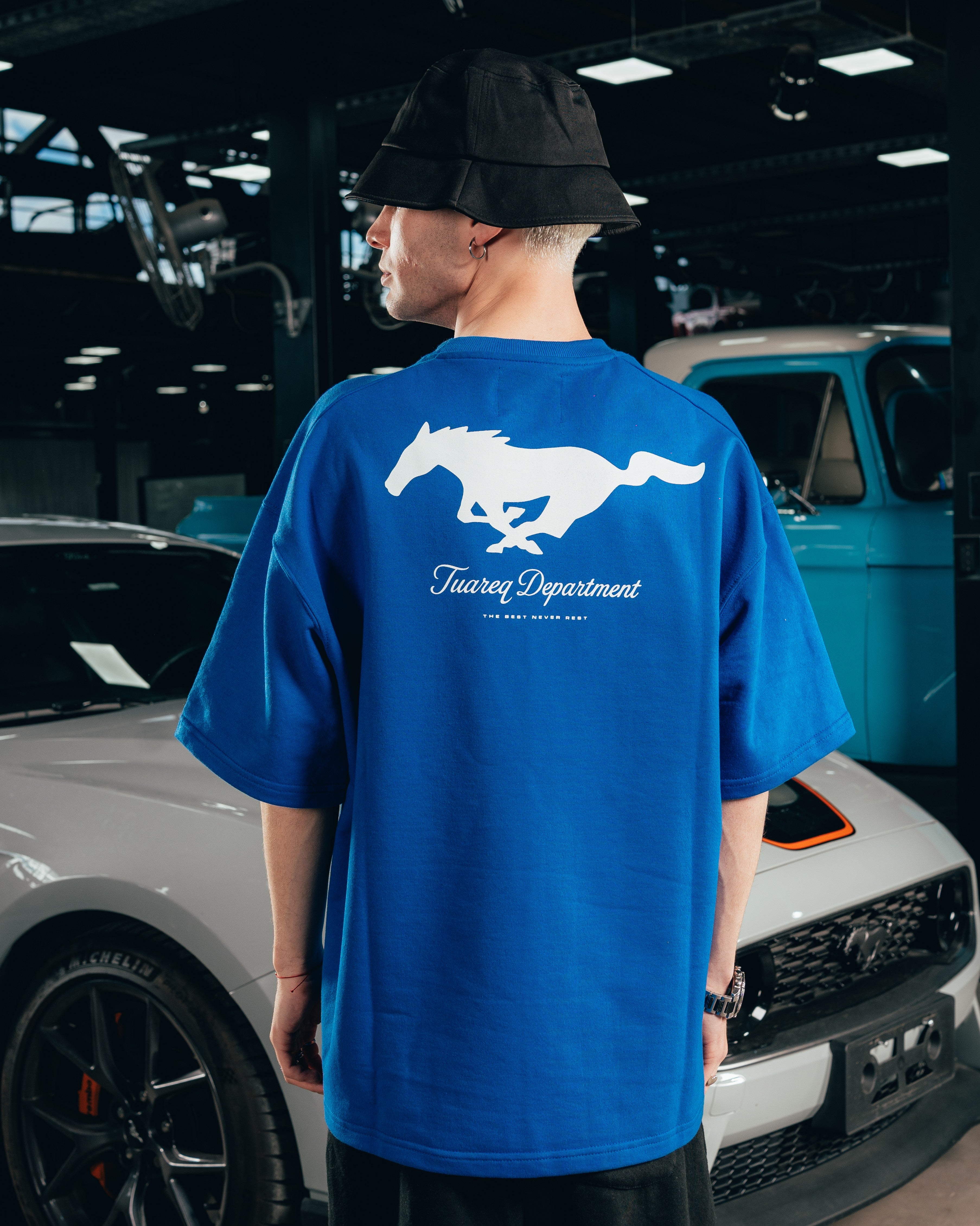 KIMONO RUSTICO [ FORD ] MUSTANG BLUE