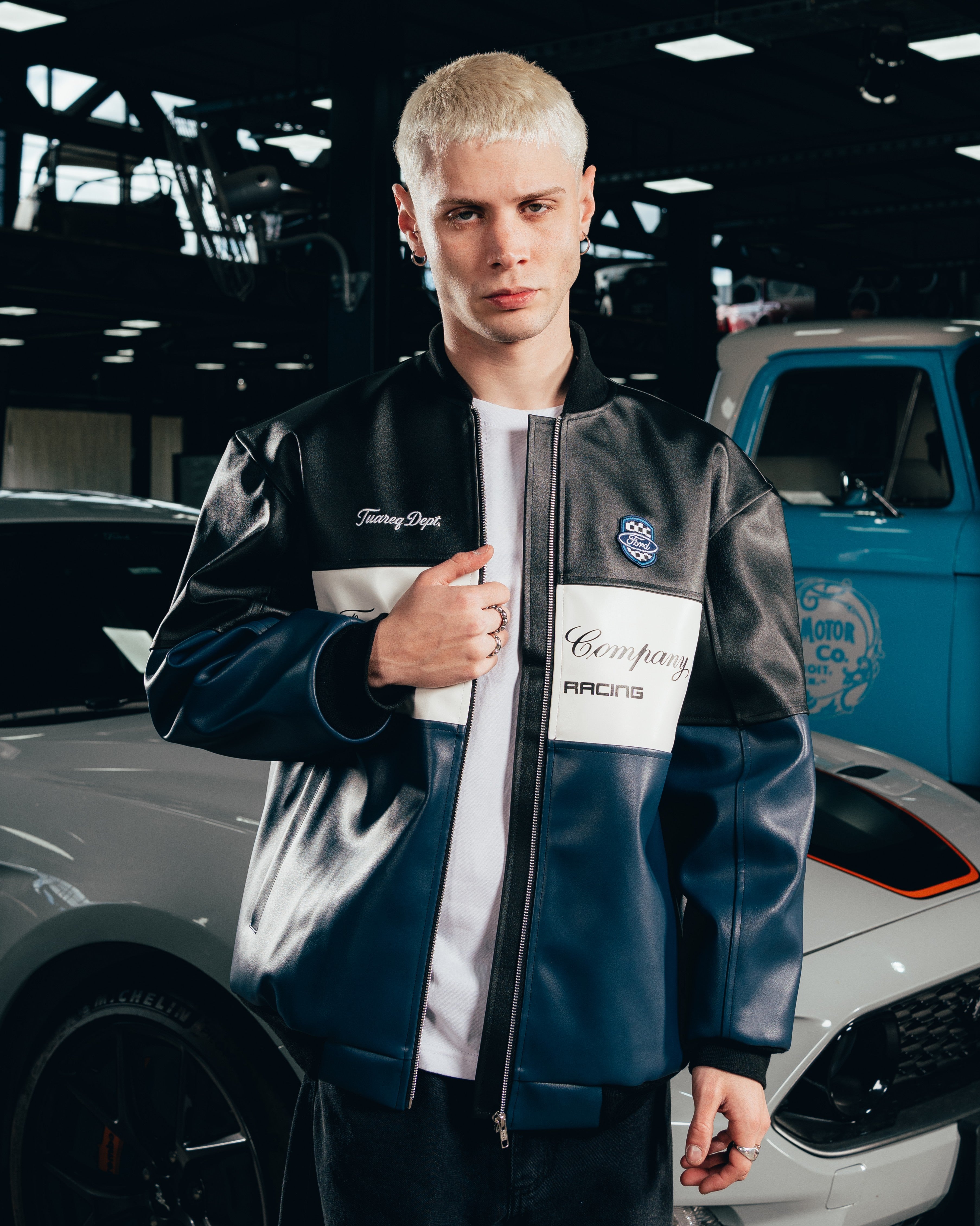 CAMPERA ECO-CUERO [ FORD ] CLASSIC COLORS