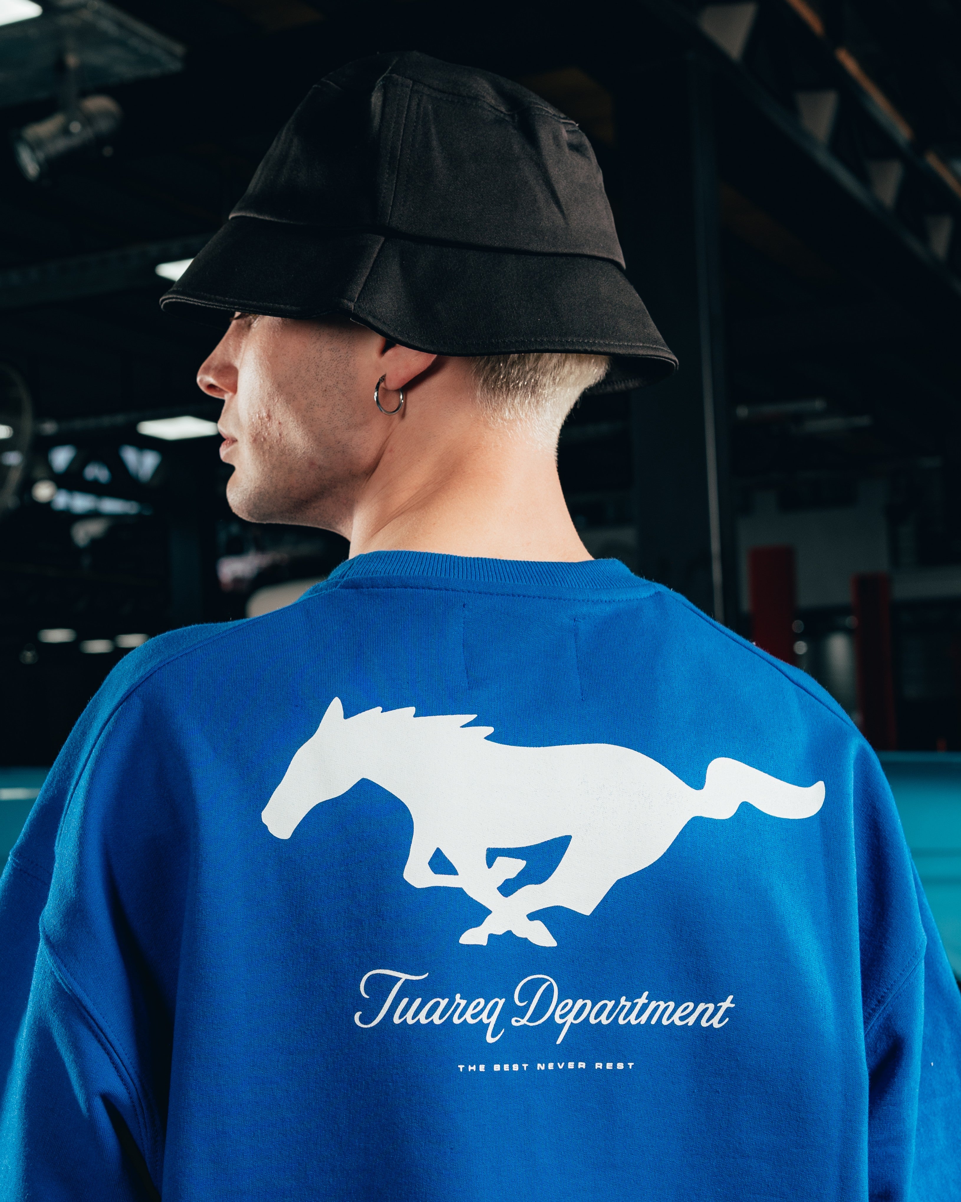KIMONO RUSTICO [ FORD ] MUSTANG BLUE