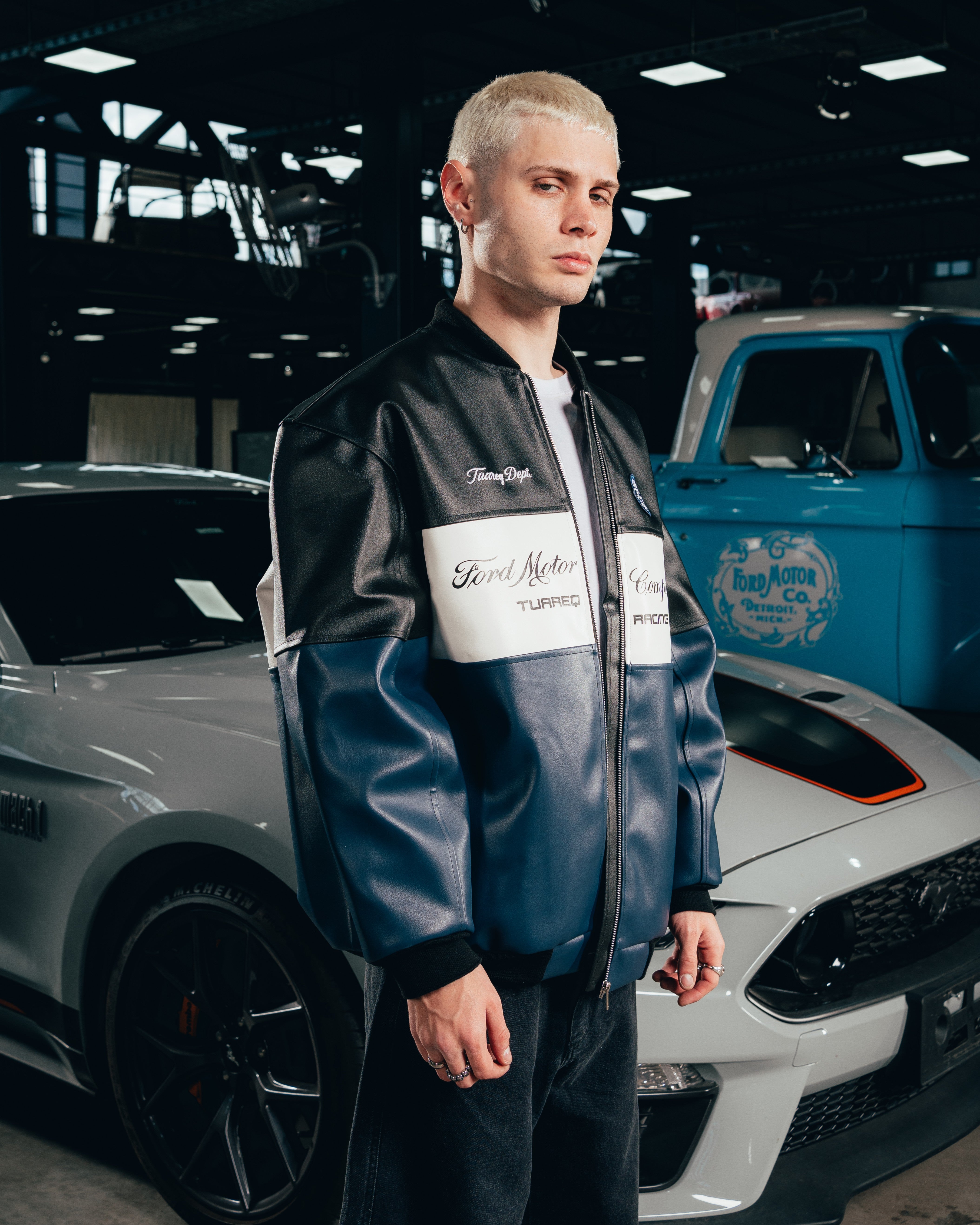 CAMPERA ECO-CUERO [ FORD ] CLASSIC COLORS