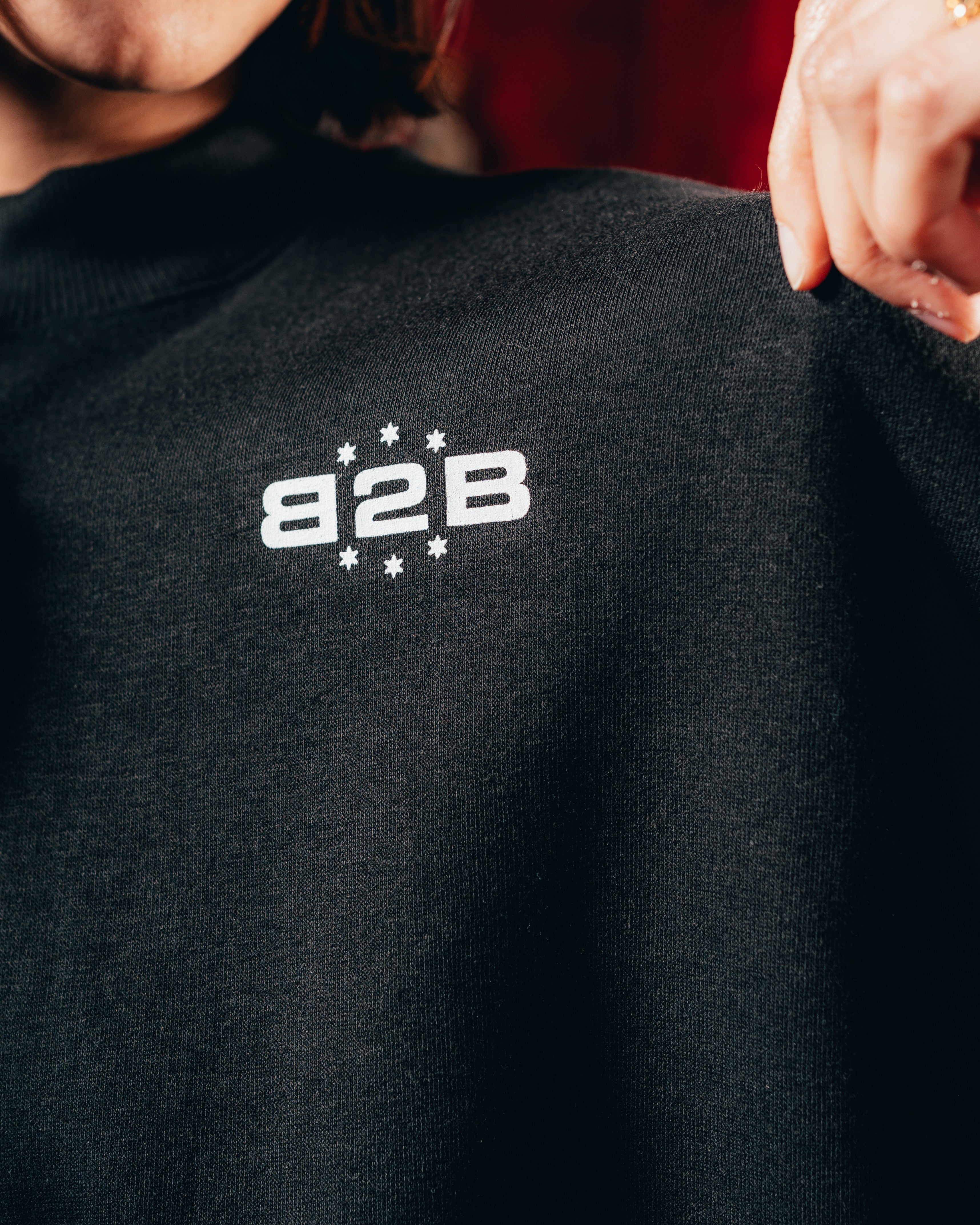 CROP MANGA LARGA [ B2B ] BLACK