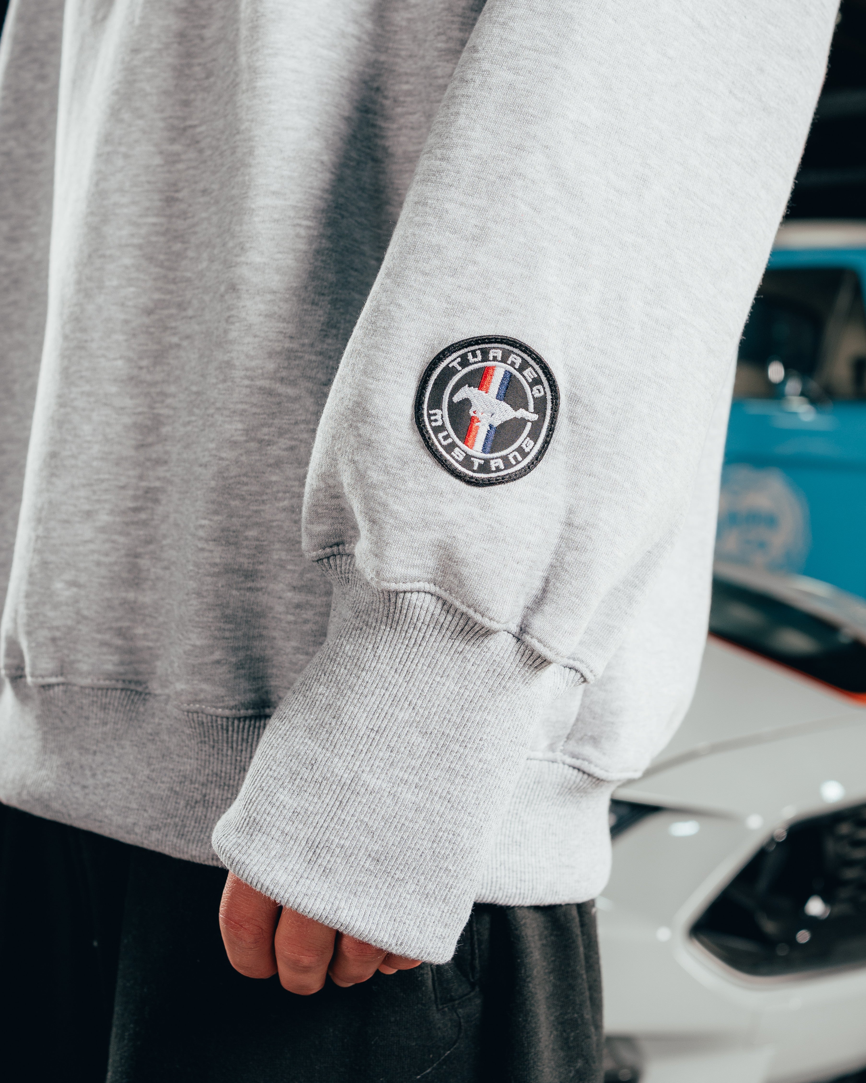 CREWNECK [ FORD ] UNIVERSITY GREY