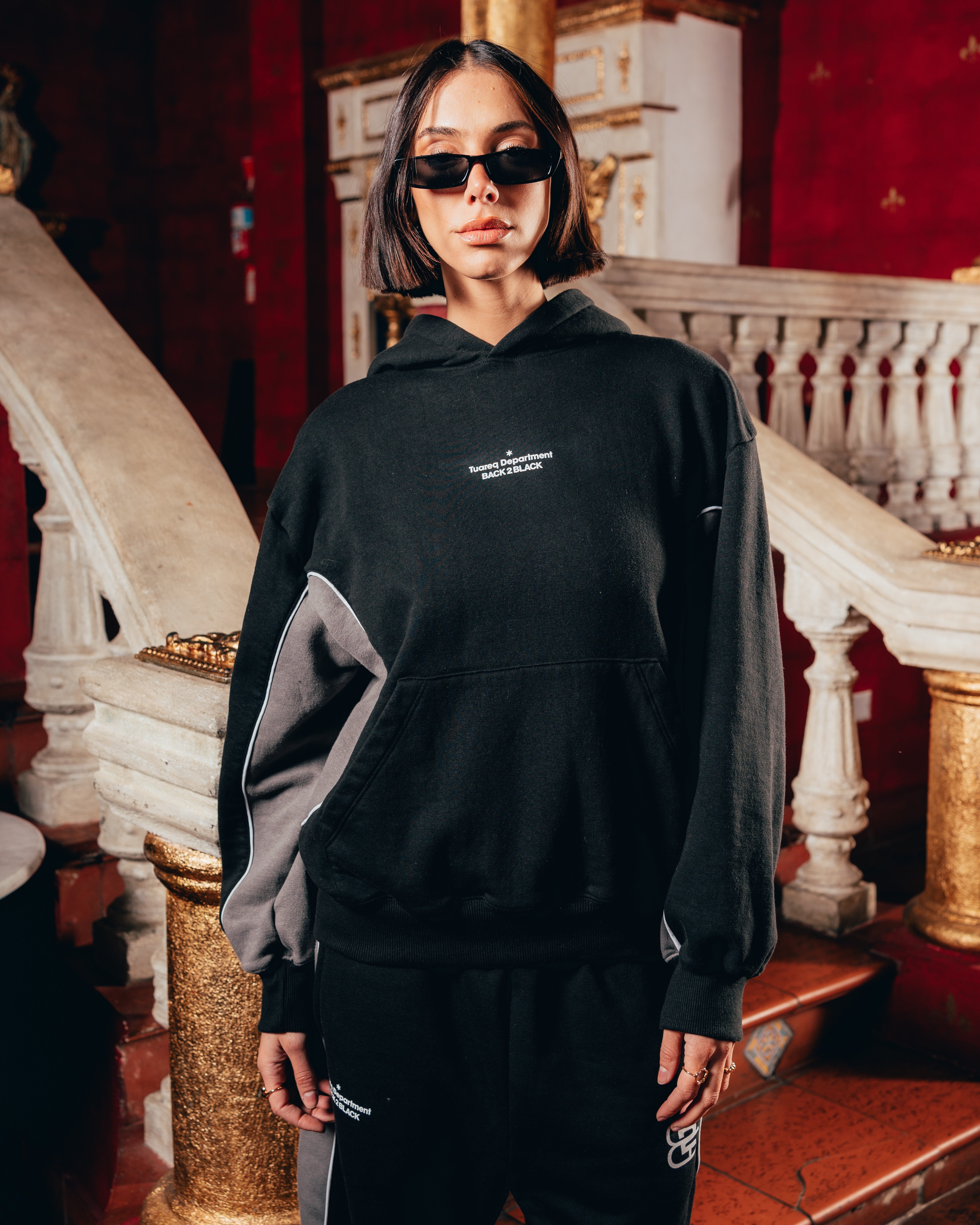 SET DE INVIERNO [ B2B ] BICOLOR BLACK