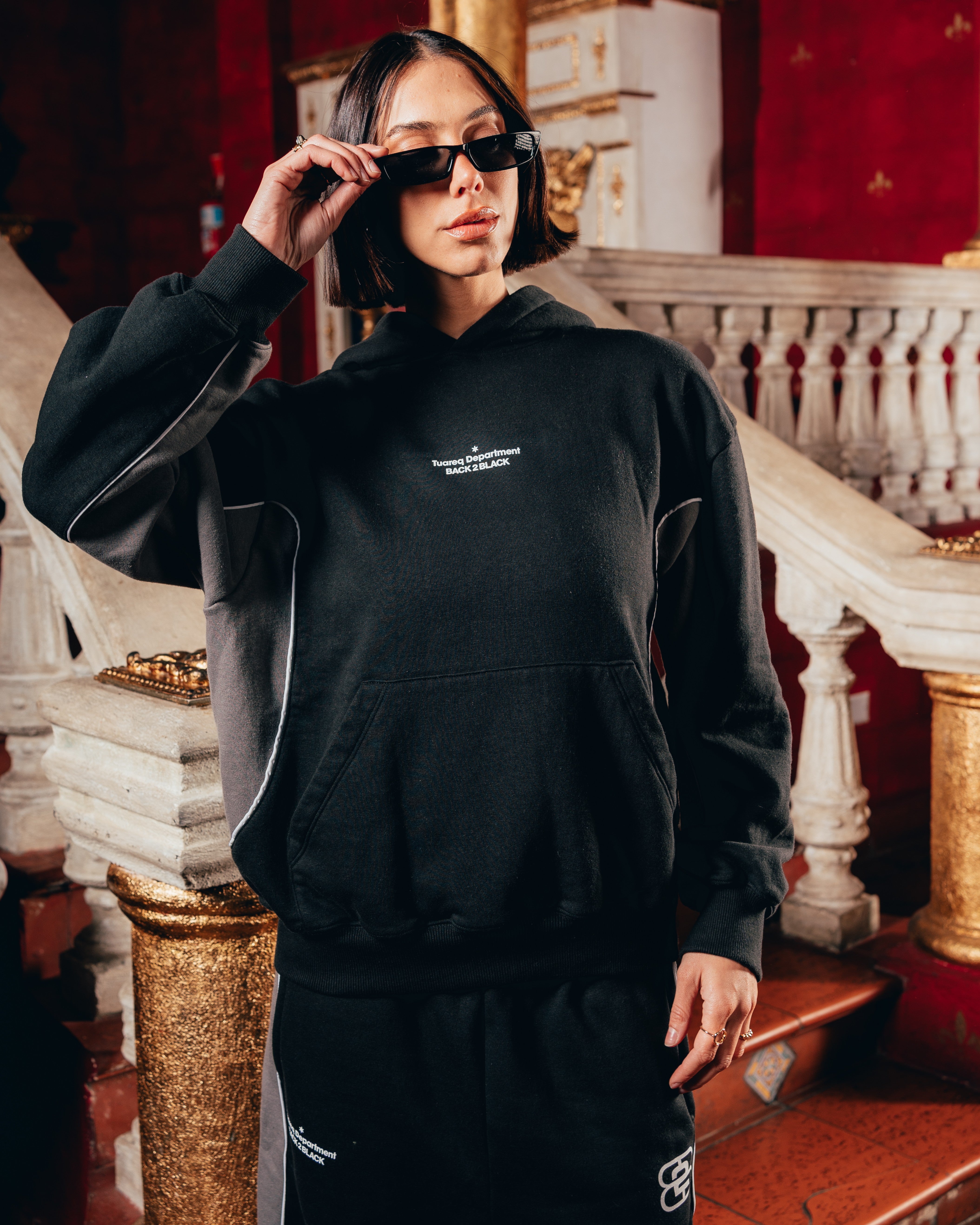 SET DE INVIERNO [ B2B ] BICOLOR BLACK