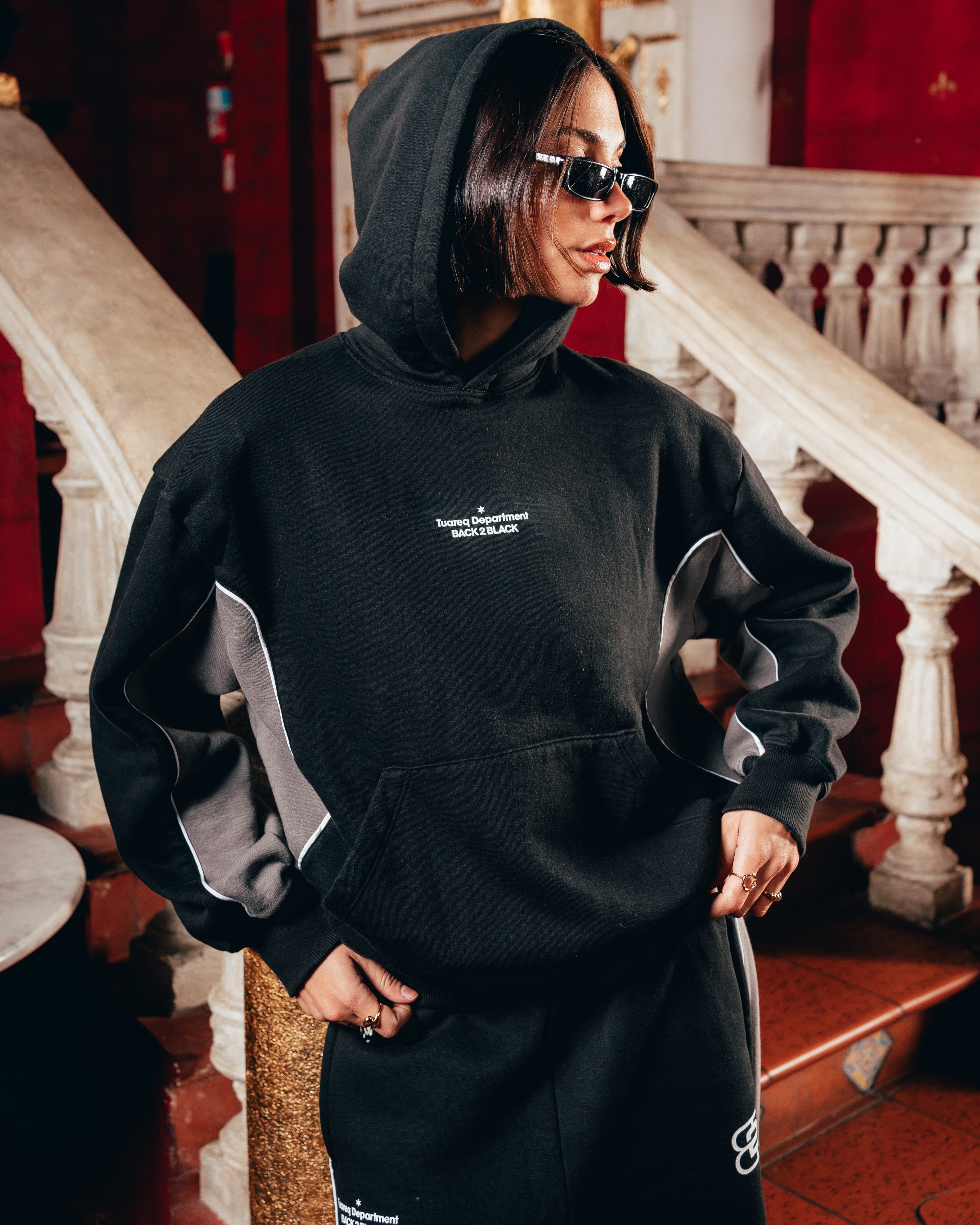 SET DE INVIERNO [ B2B ] BICOLOR BLACK