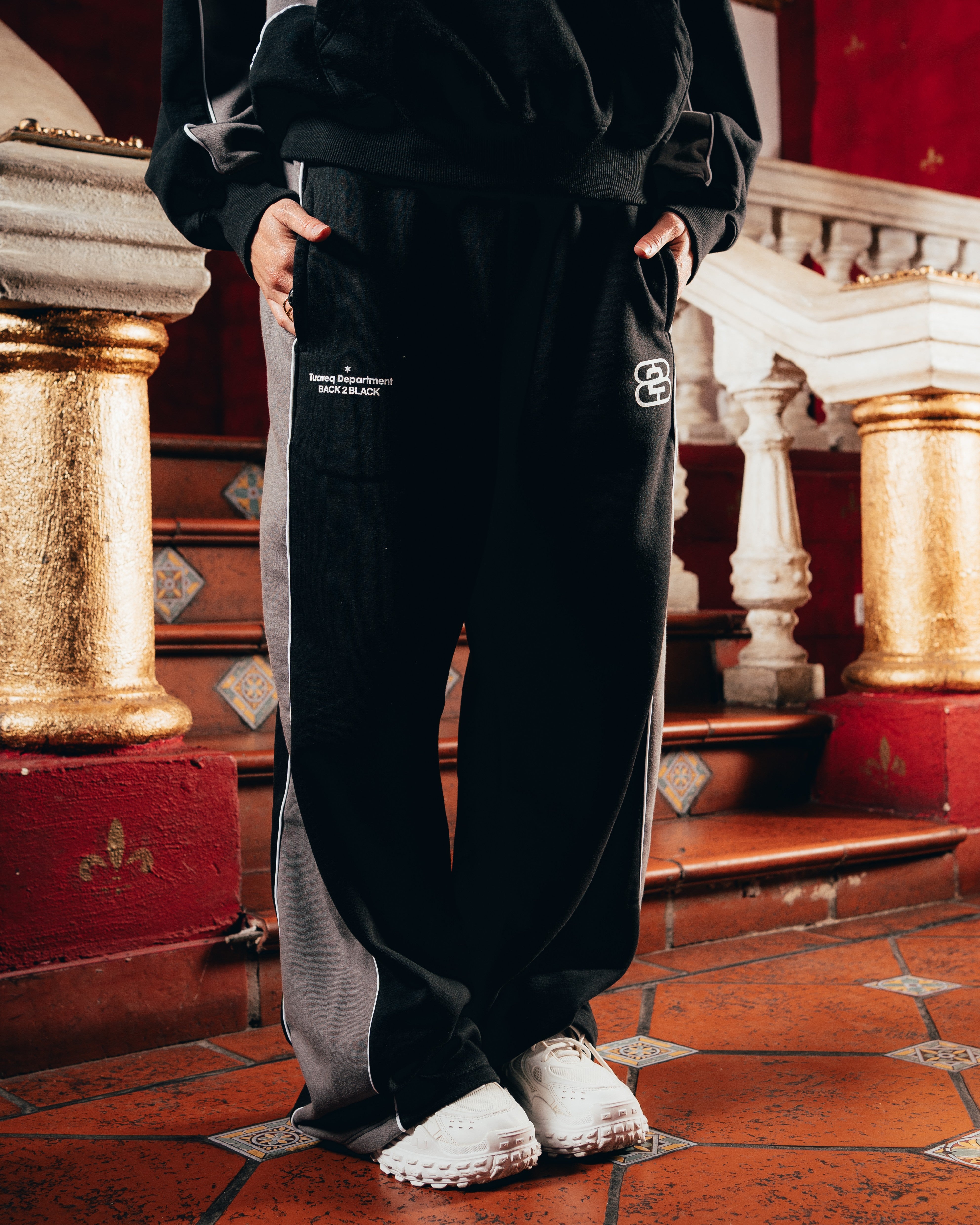 SET DE INVIERNO [ B2B ] BICOLOR BLACK