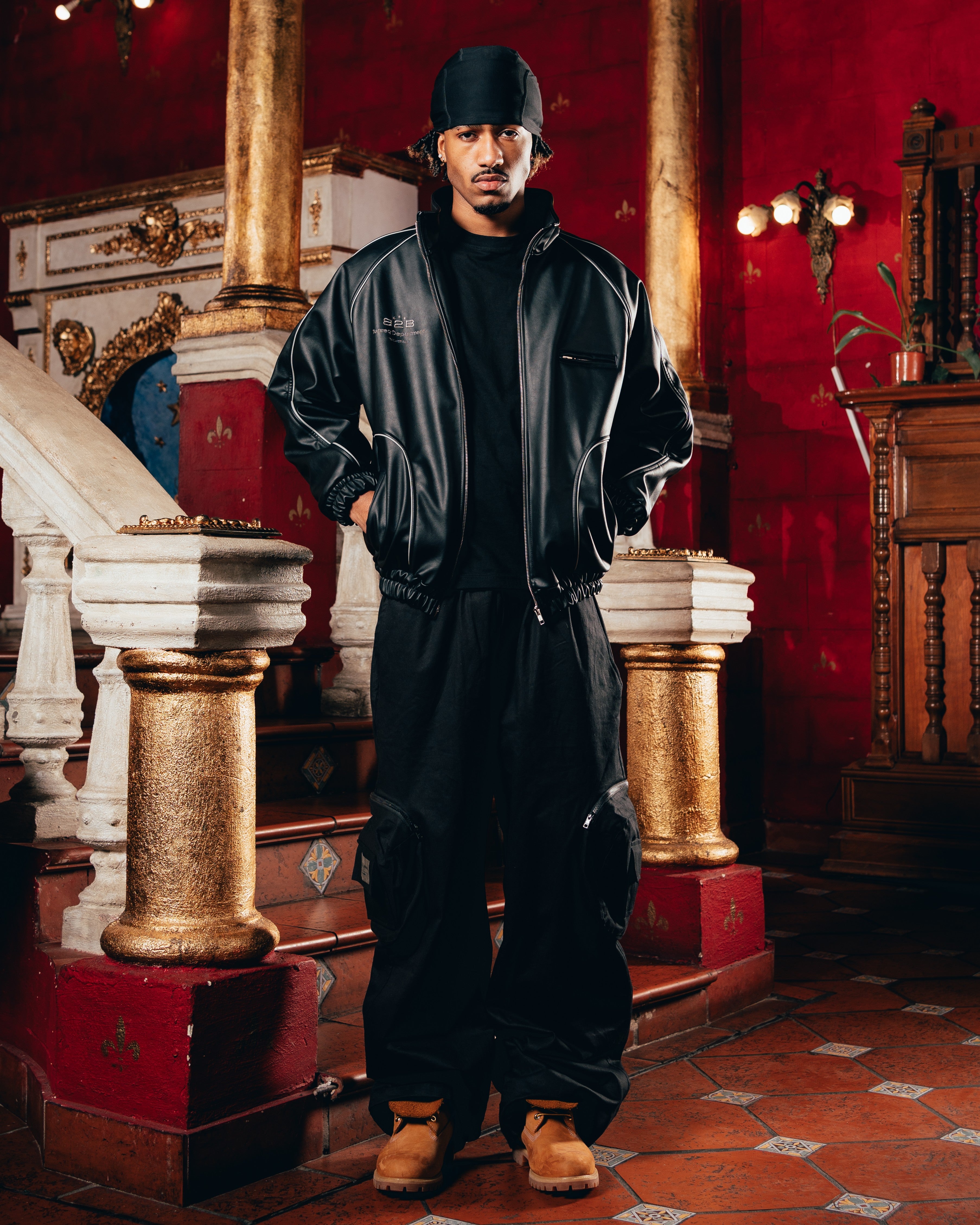 JEAN MEGA CARGO [ PRIMARI ] BLACK