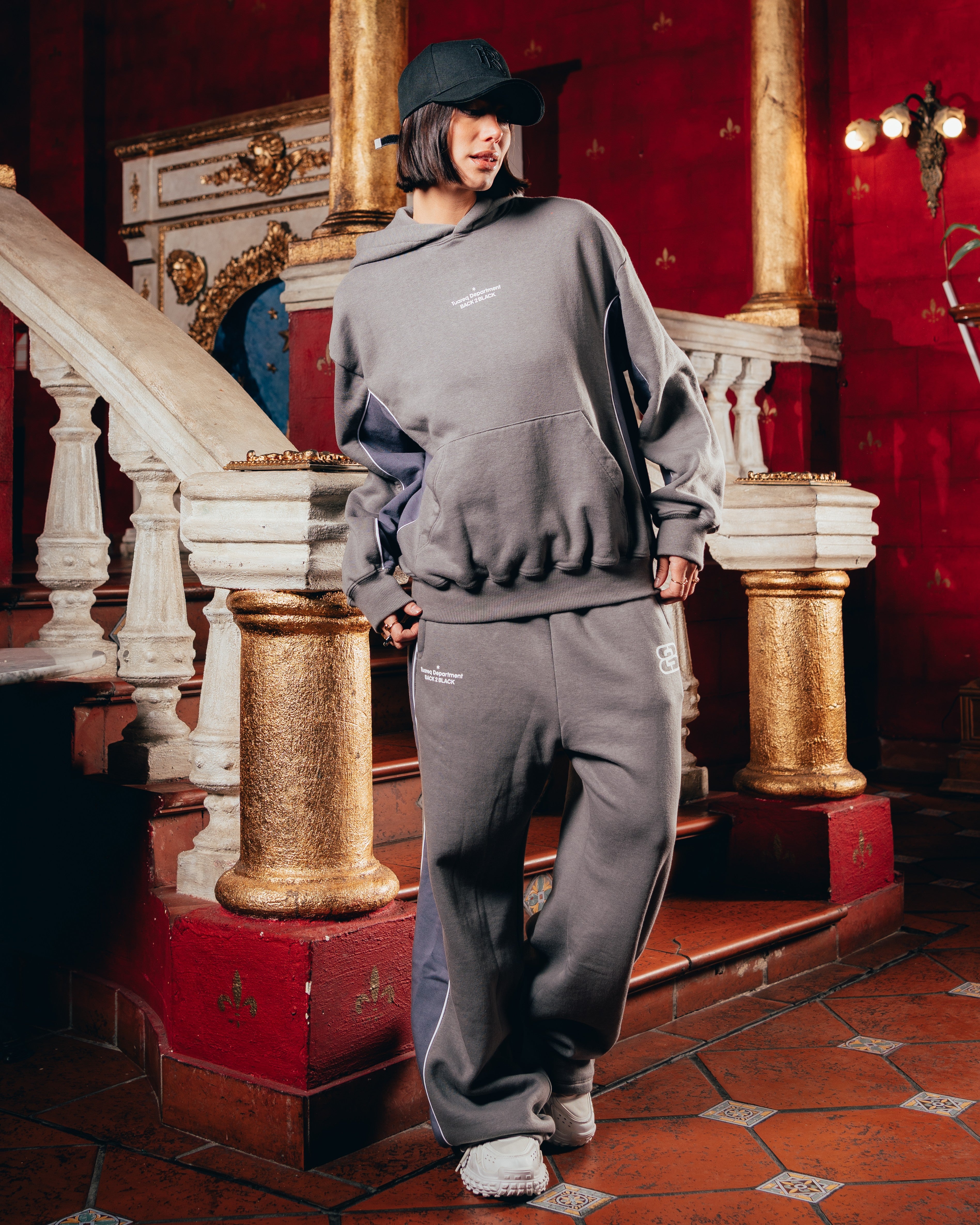 SET DE INVIERNO [ B2B ] BICOLOR GREY