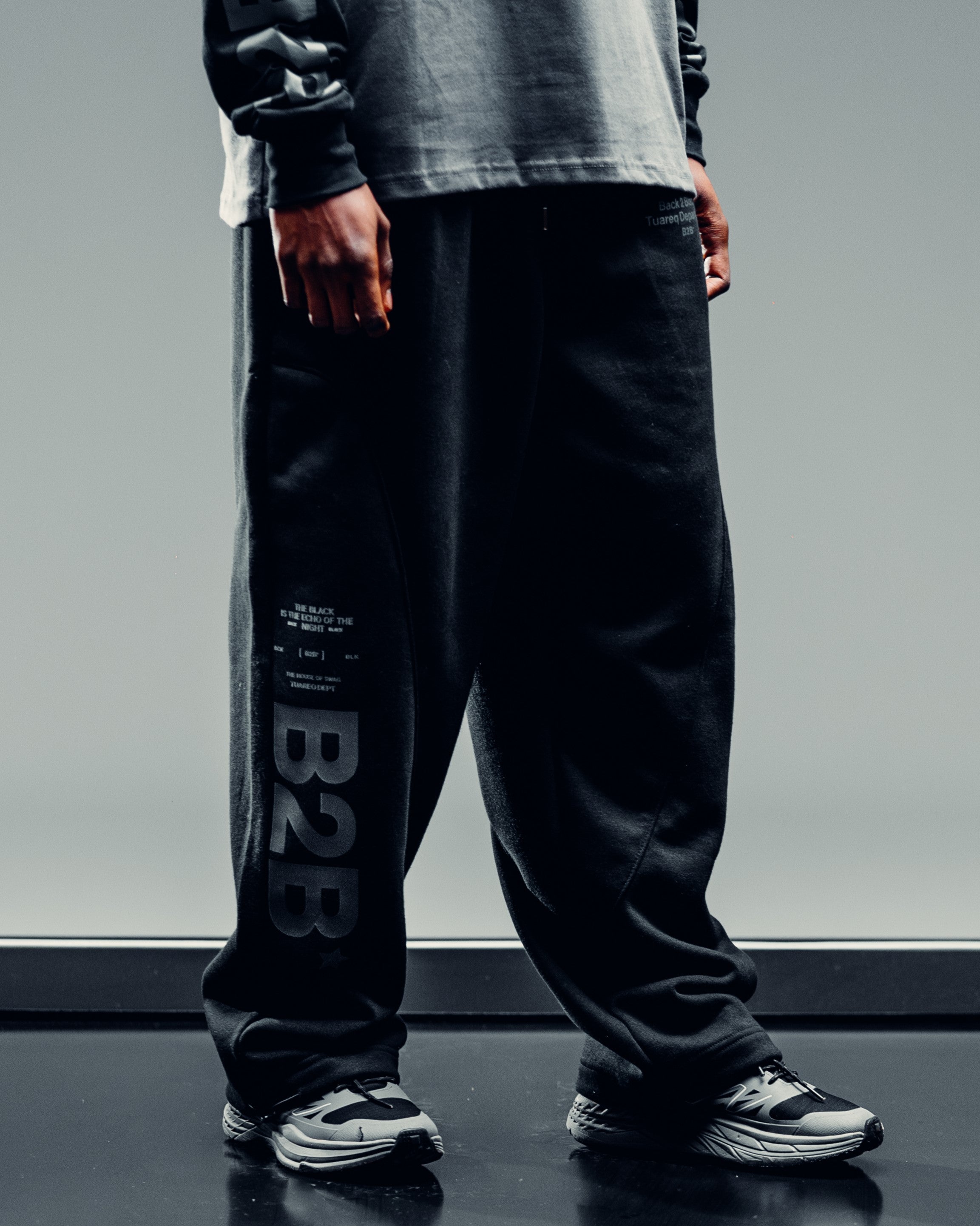 JOGGER PESADO [ B2B ] 2BLE BLACK