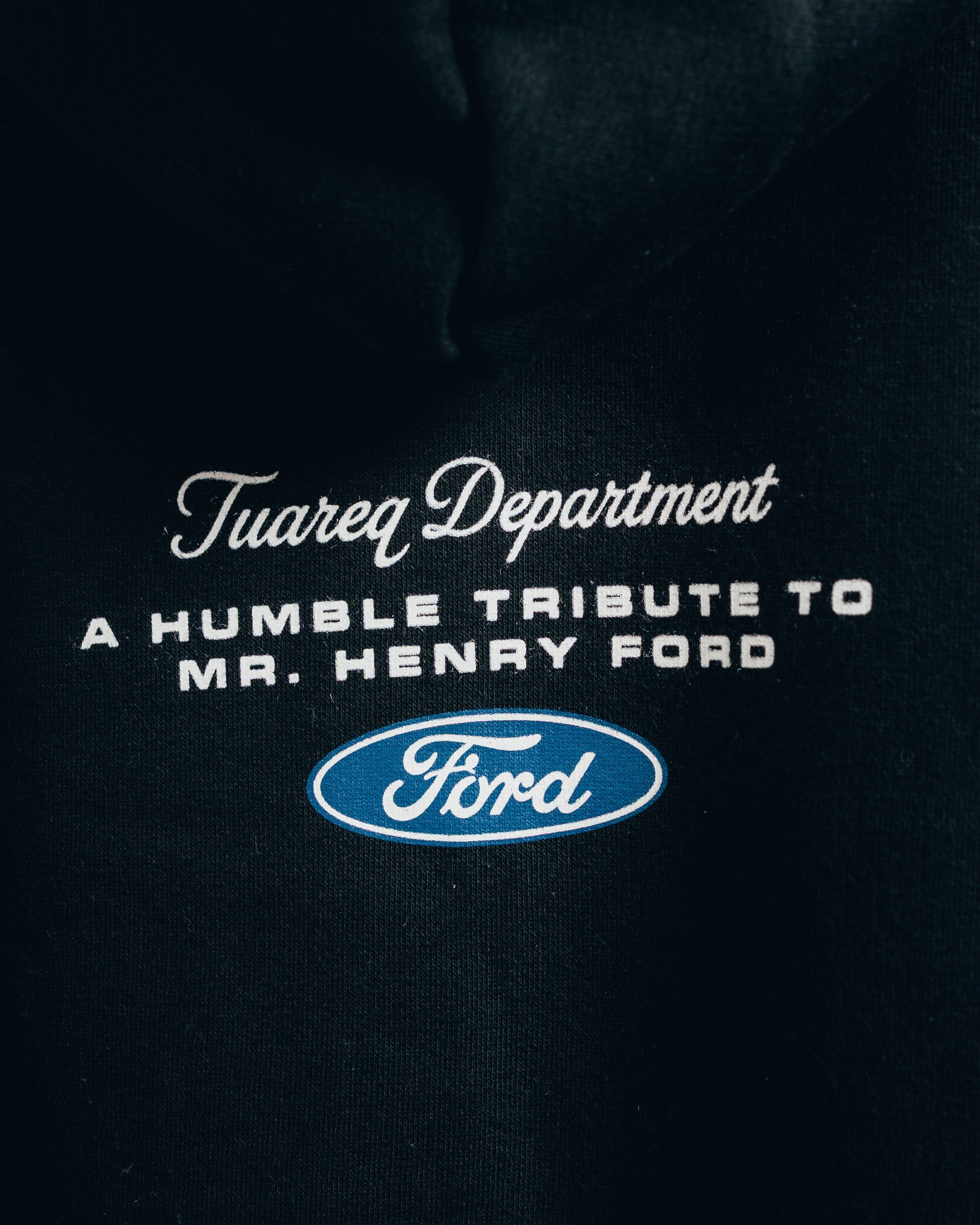 HOODIE EXTRAHEAVY [ FORD ] LOGO BLACK