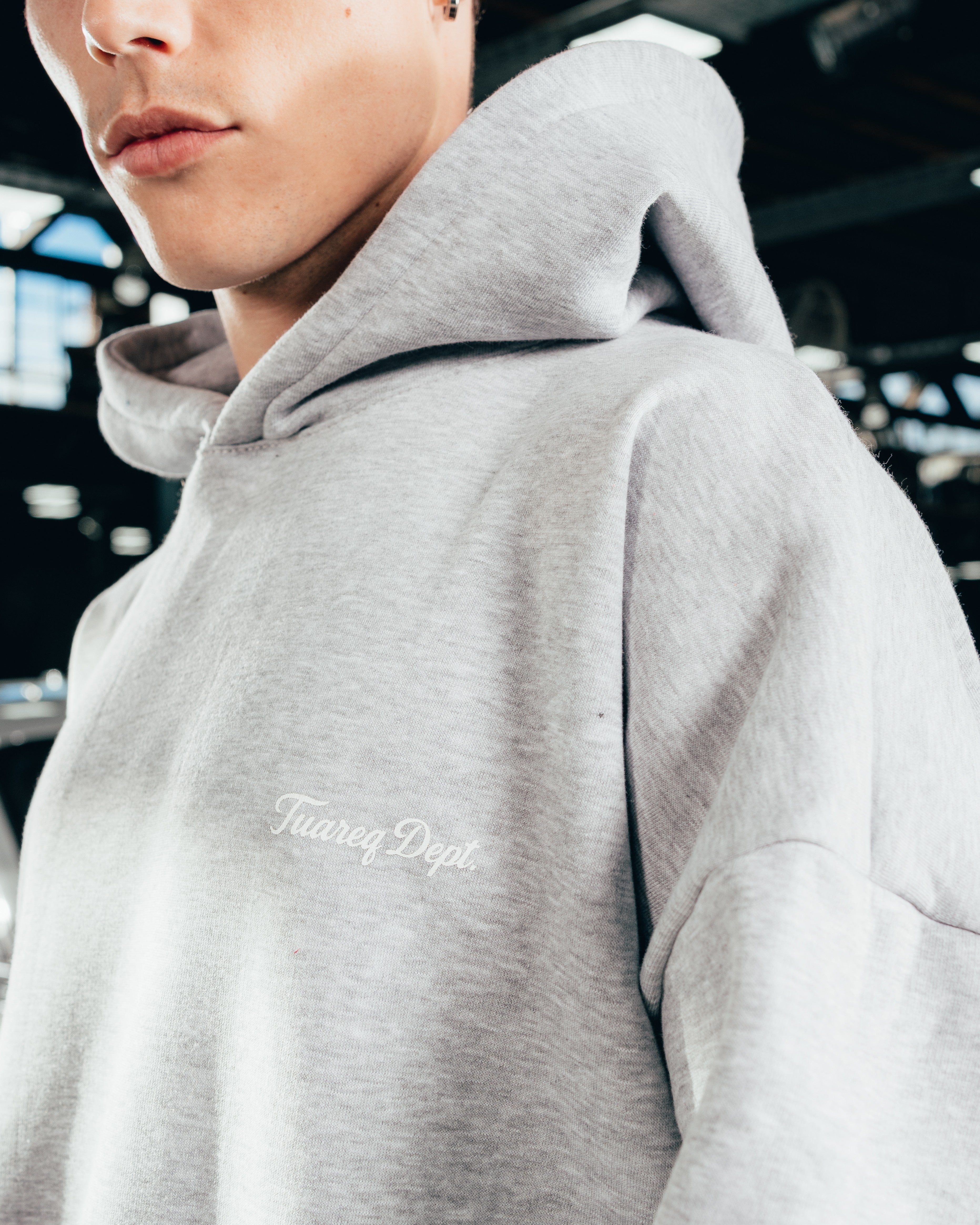 HOODIE EXTRAHEAVY [ FORD ] MUSTANG GREY