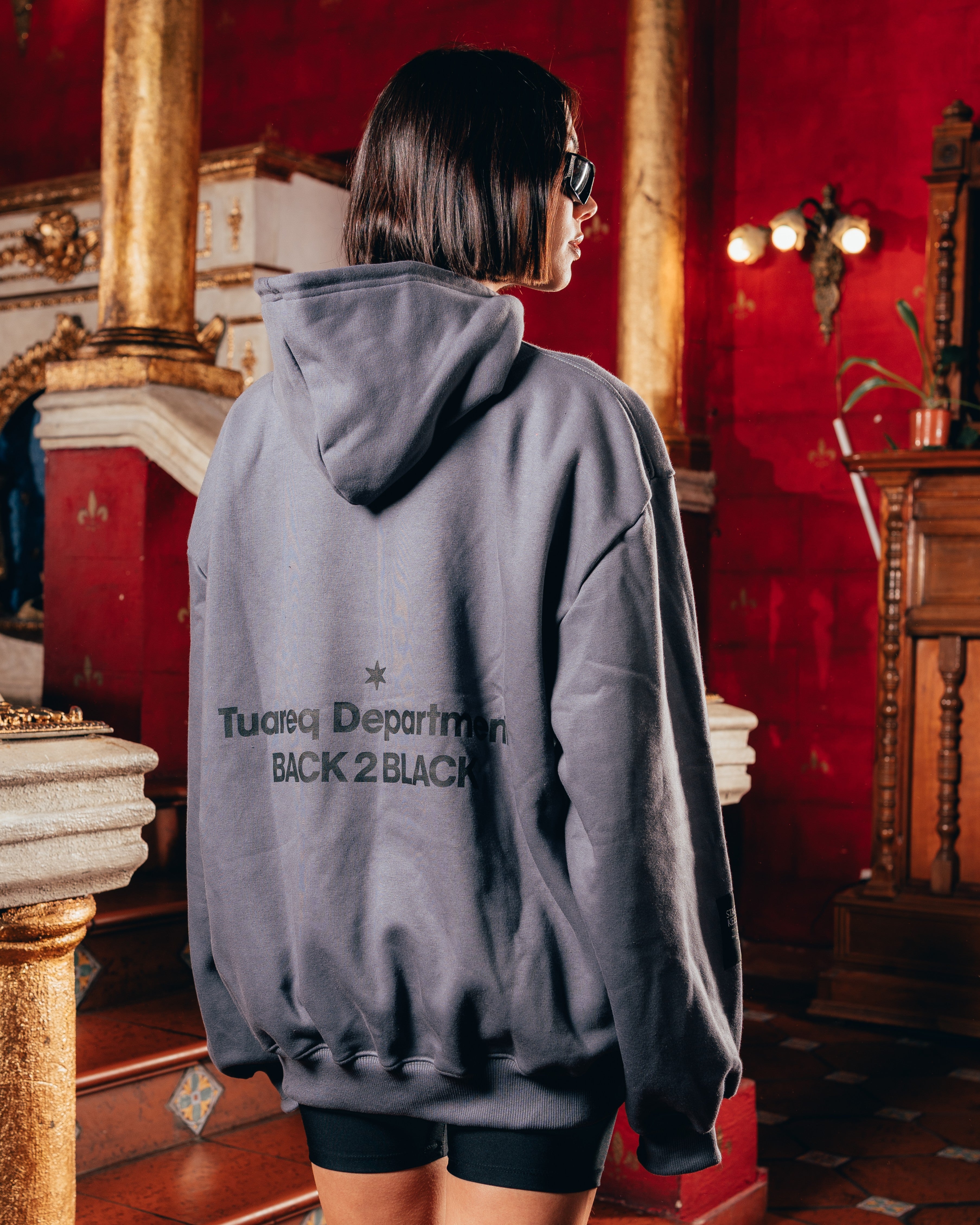 HOODIE OVERSIZED PESADO [ B2B ] GREY