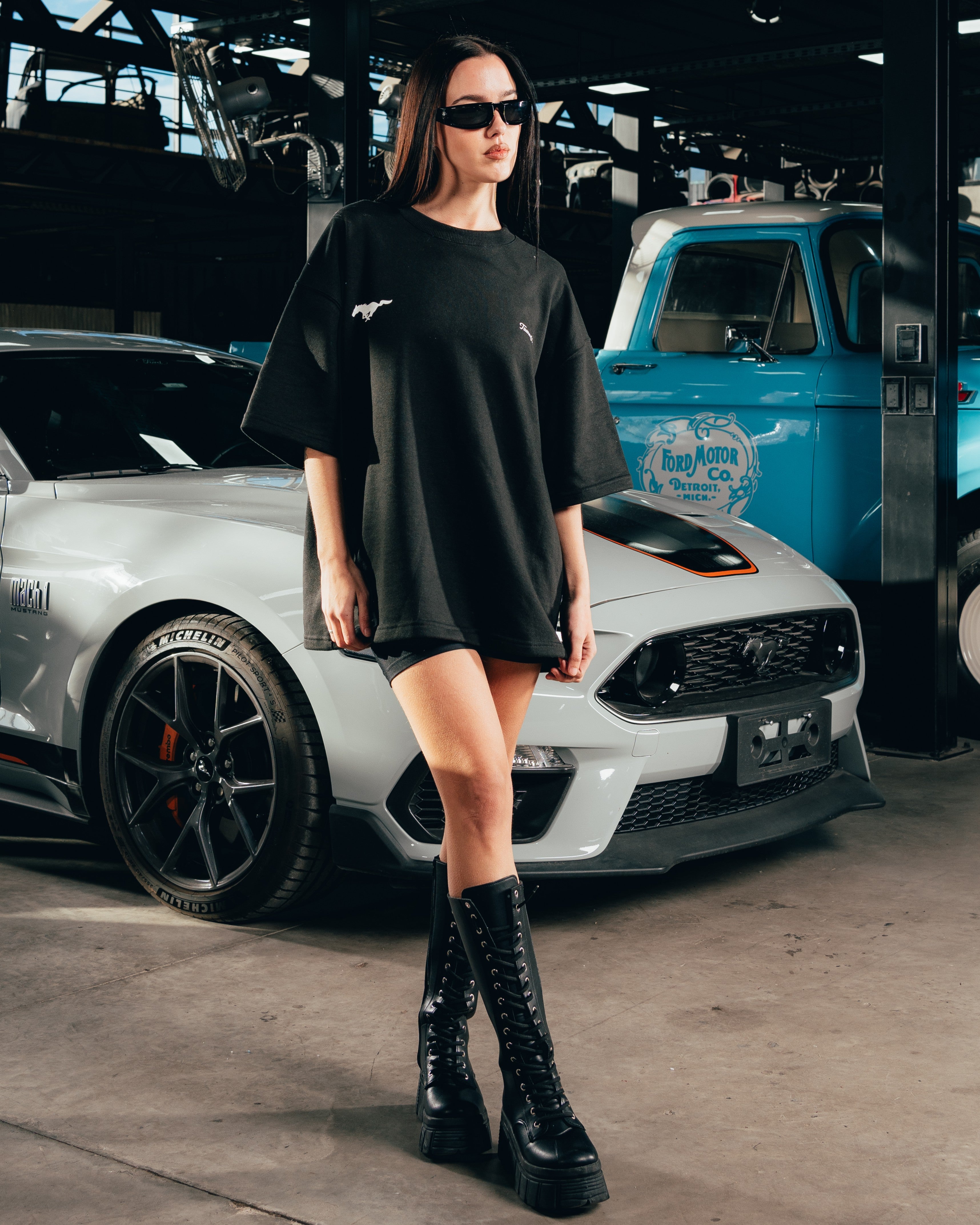 KIMONO RUSTICO [ FORD ] MUSTANG BLACK