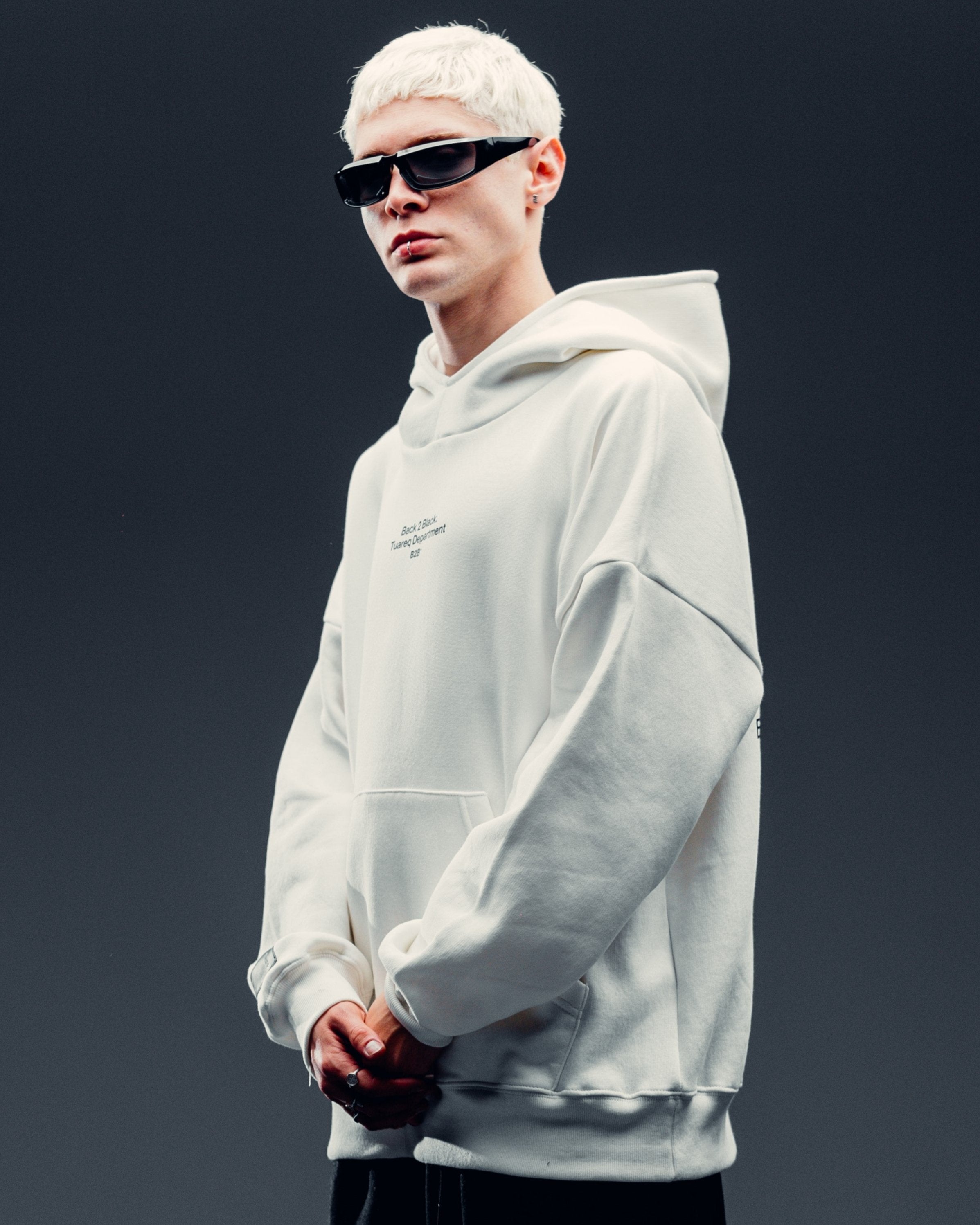 HOODIE PESADO [ B2B ] WHITE