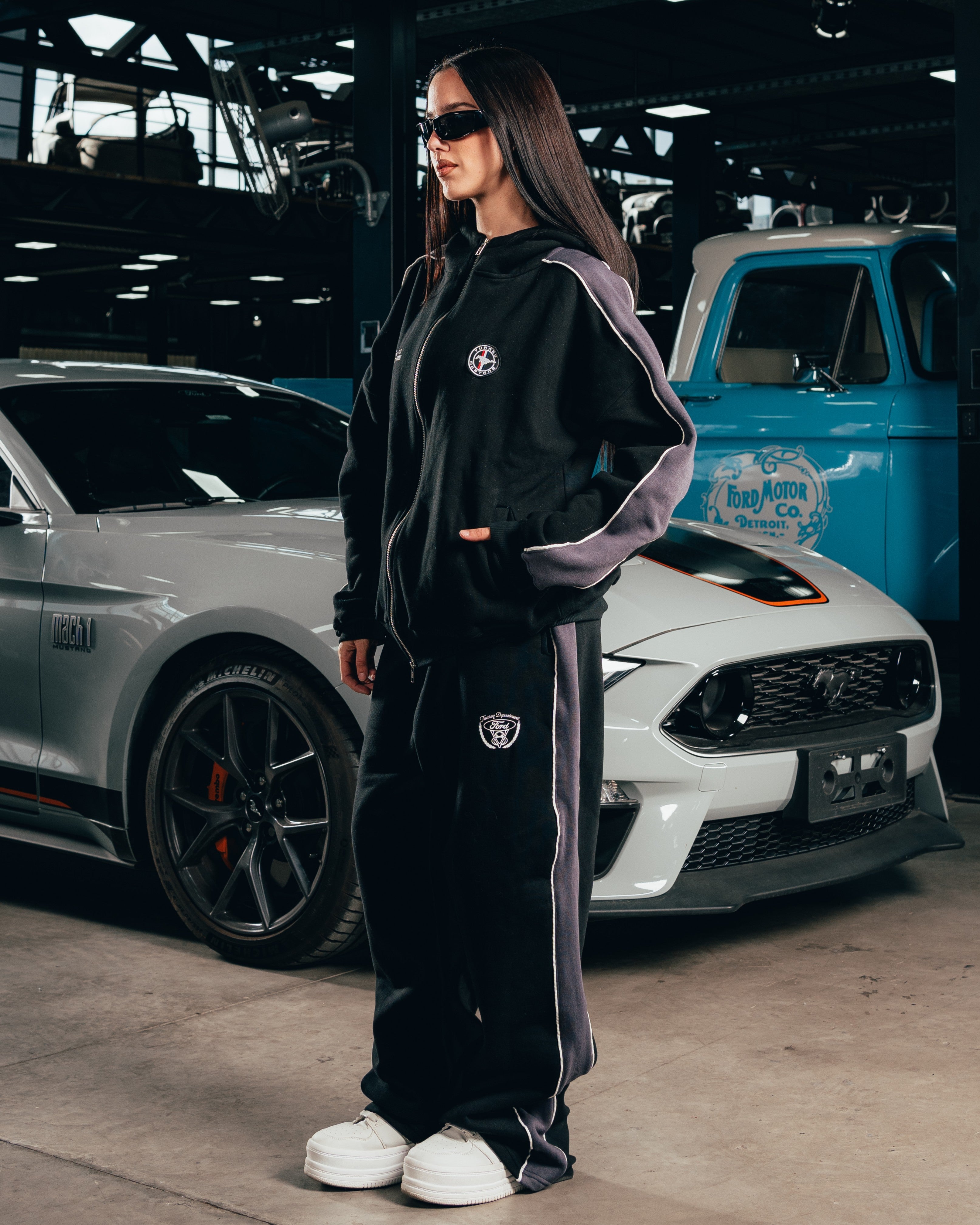 CONJUNTO DE INVIERNO [ FORD ] BICOLOR BLACK