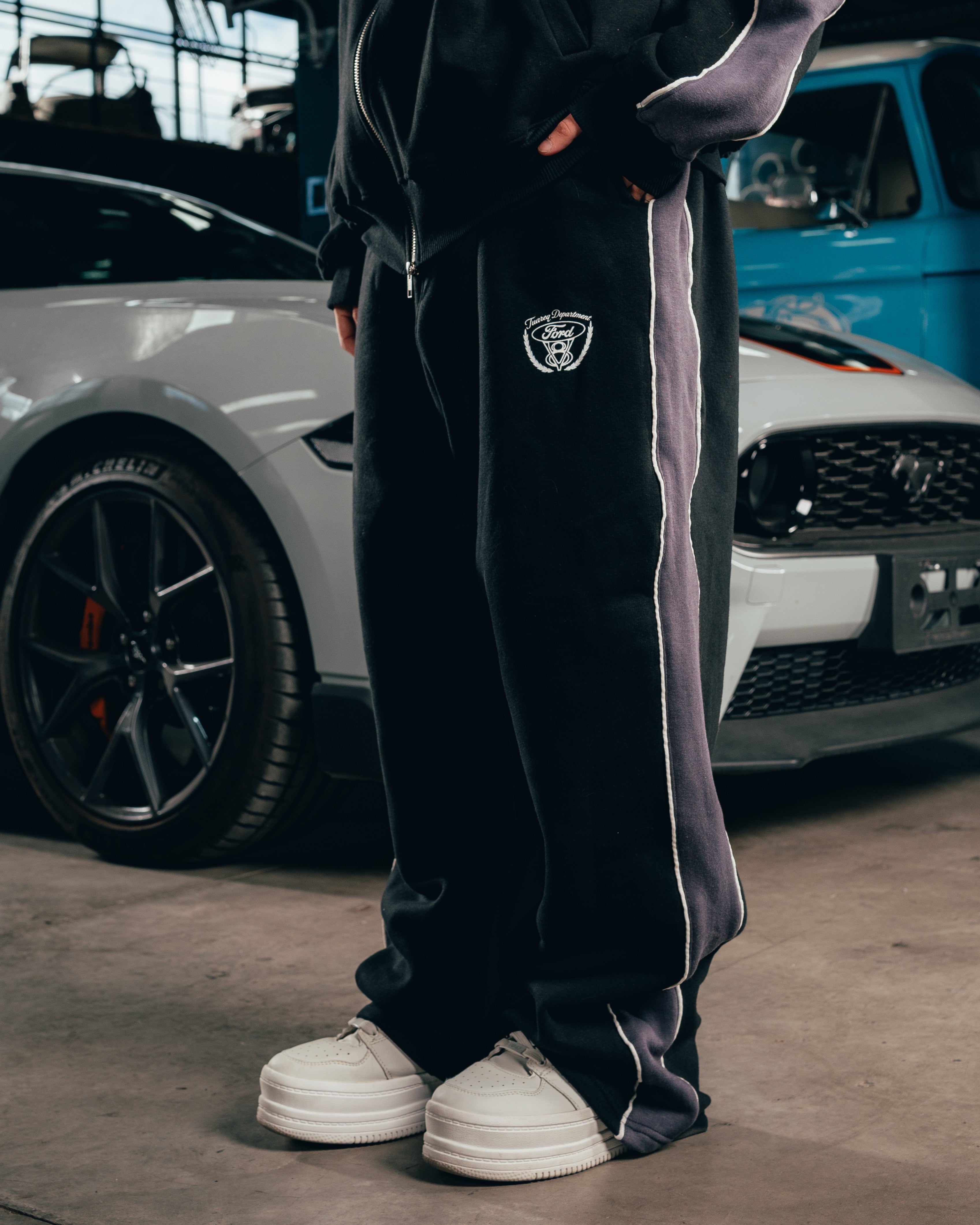 CONJUNTO DE INVIERNO [ FORD ] BICOLOR BLACK