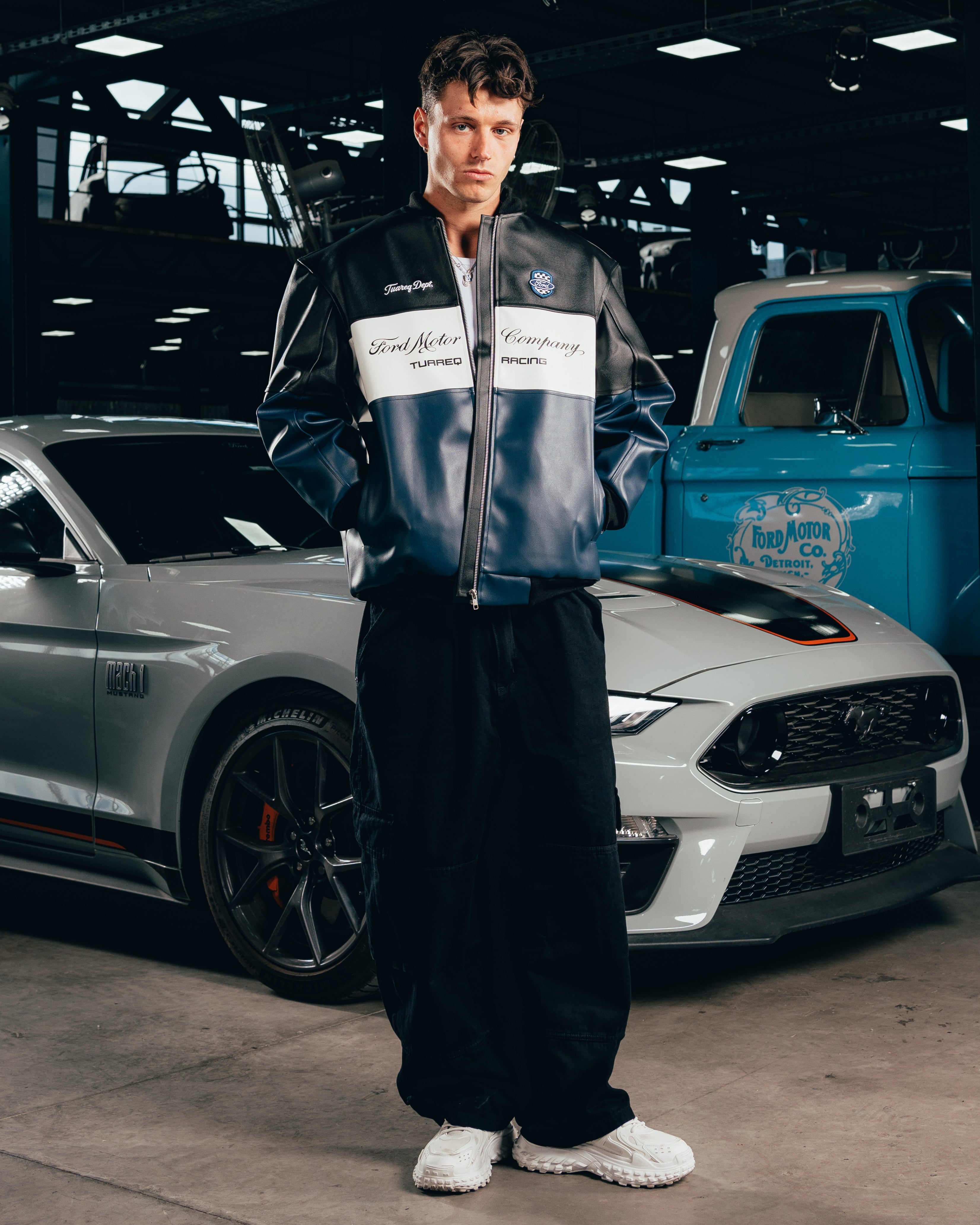 CAMPERA ECO-CUERO [ FORD ] CLASSIC COLORS