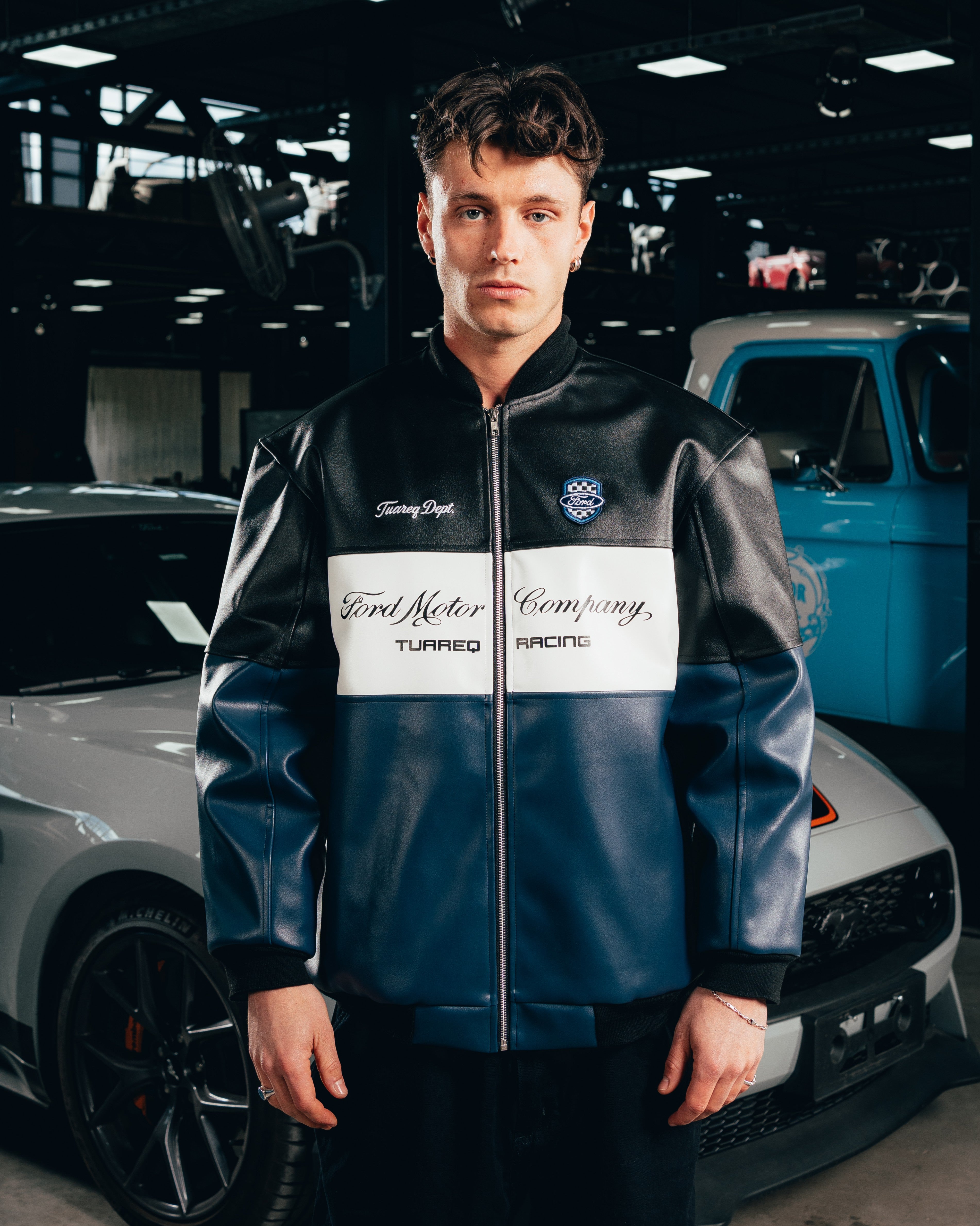 CAMPERA ECO-CUERO [ FORD ] CLASSIC COLORS