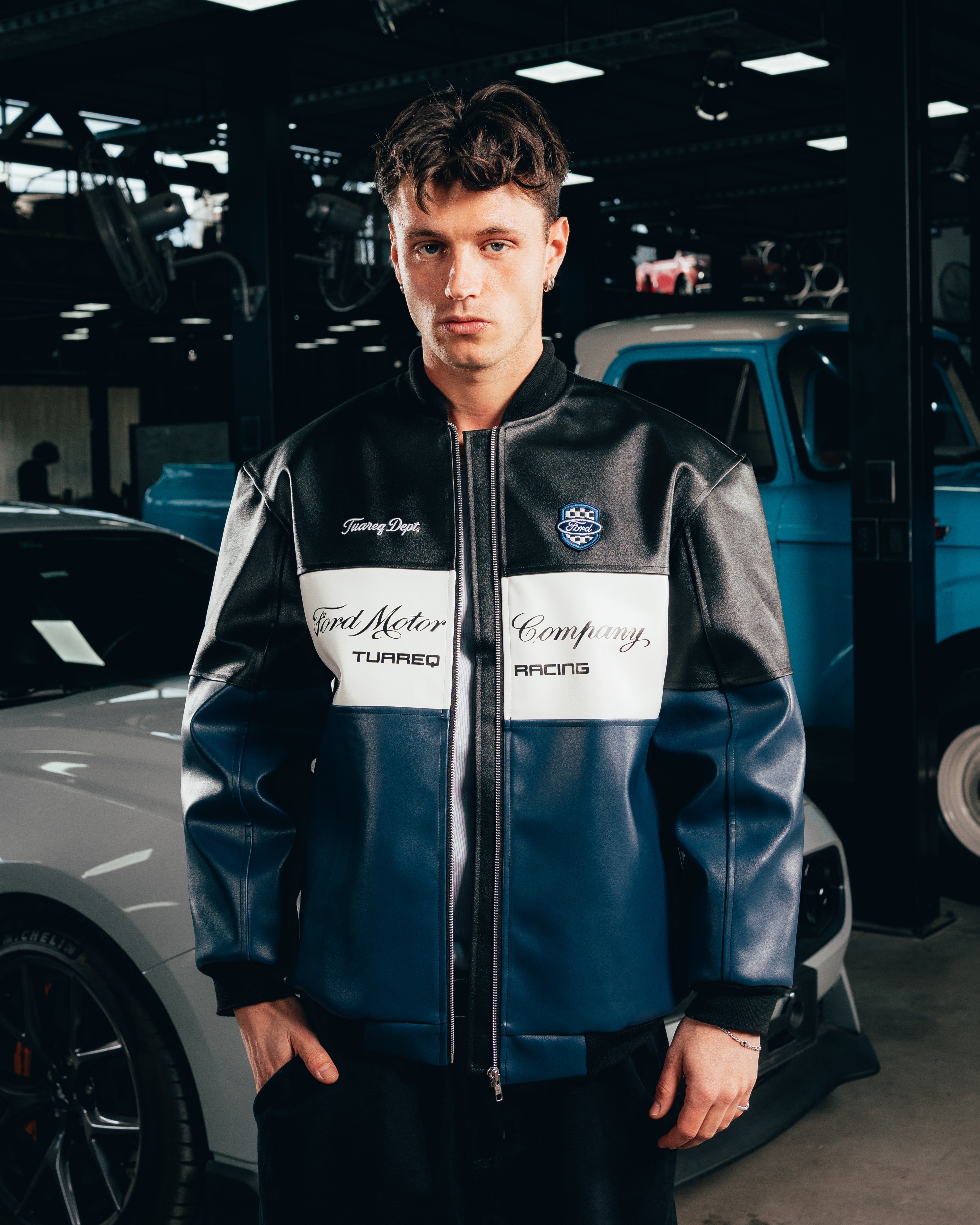 CAMPERA ECO-CUERO [ FORD ] CLASSIC COLORS
