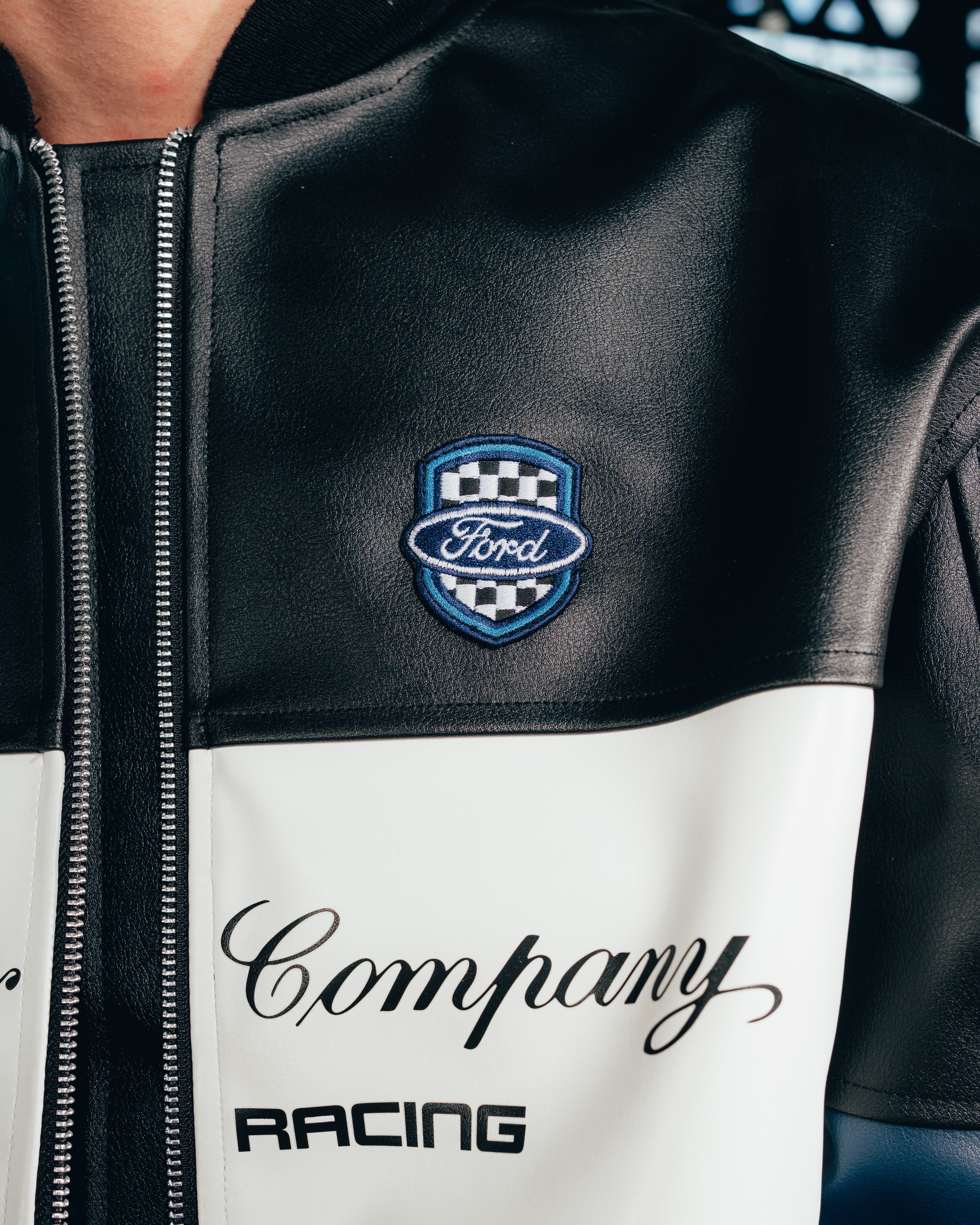 CAMPERA ECO-CUERO [ FORD ] CLASSIC COLORS