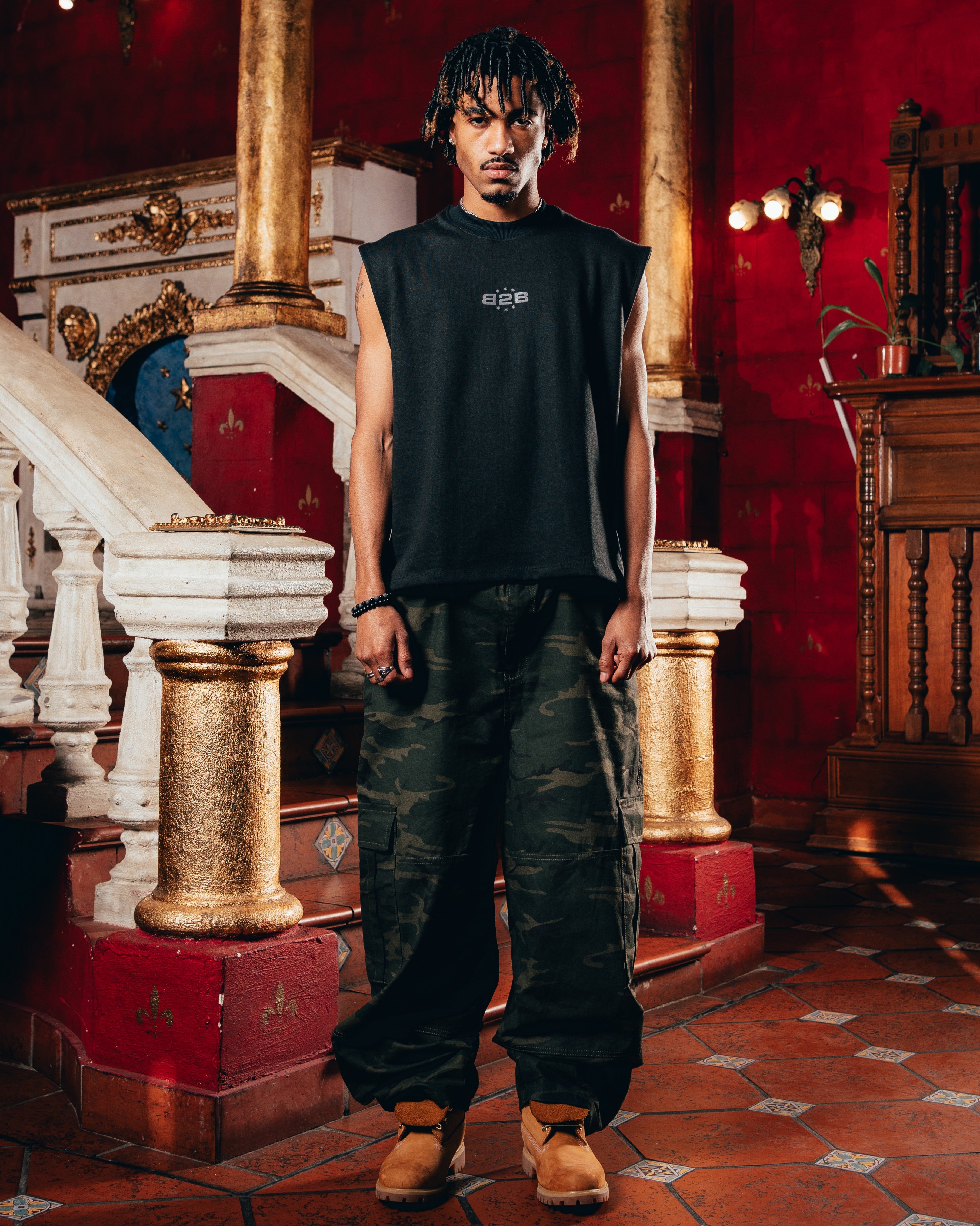 JEAN MOM OVERSIZED [ PRIMARI ] CAMO