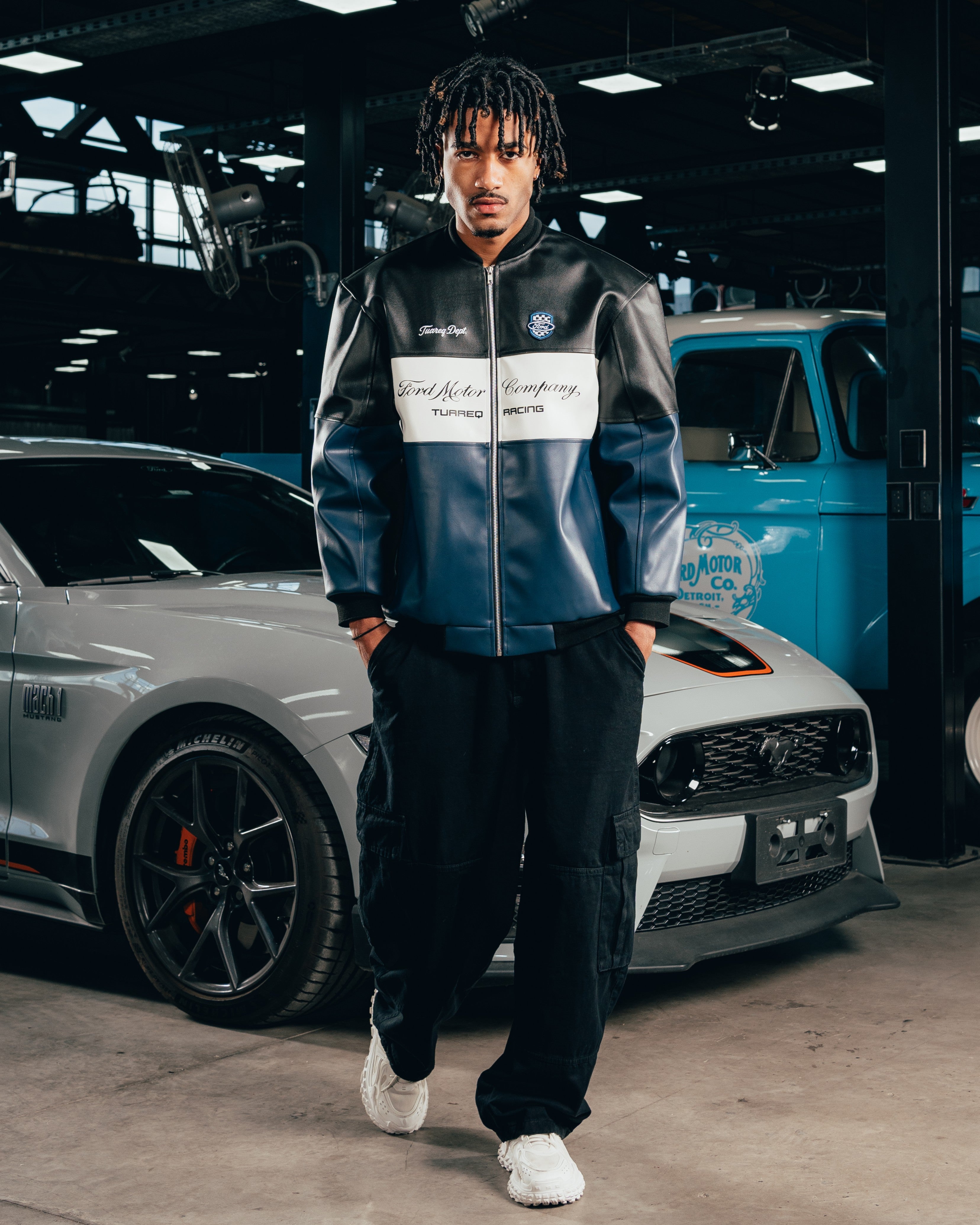CAMPERA ECO-CUERO [ FORD ] CLASSIC COLORS