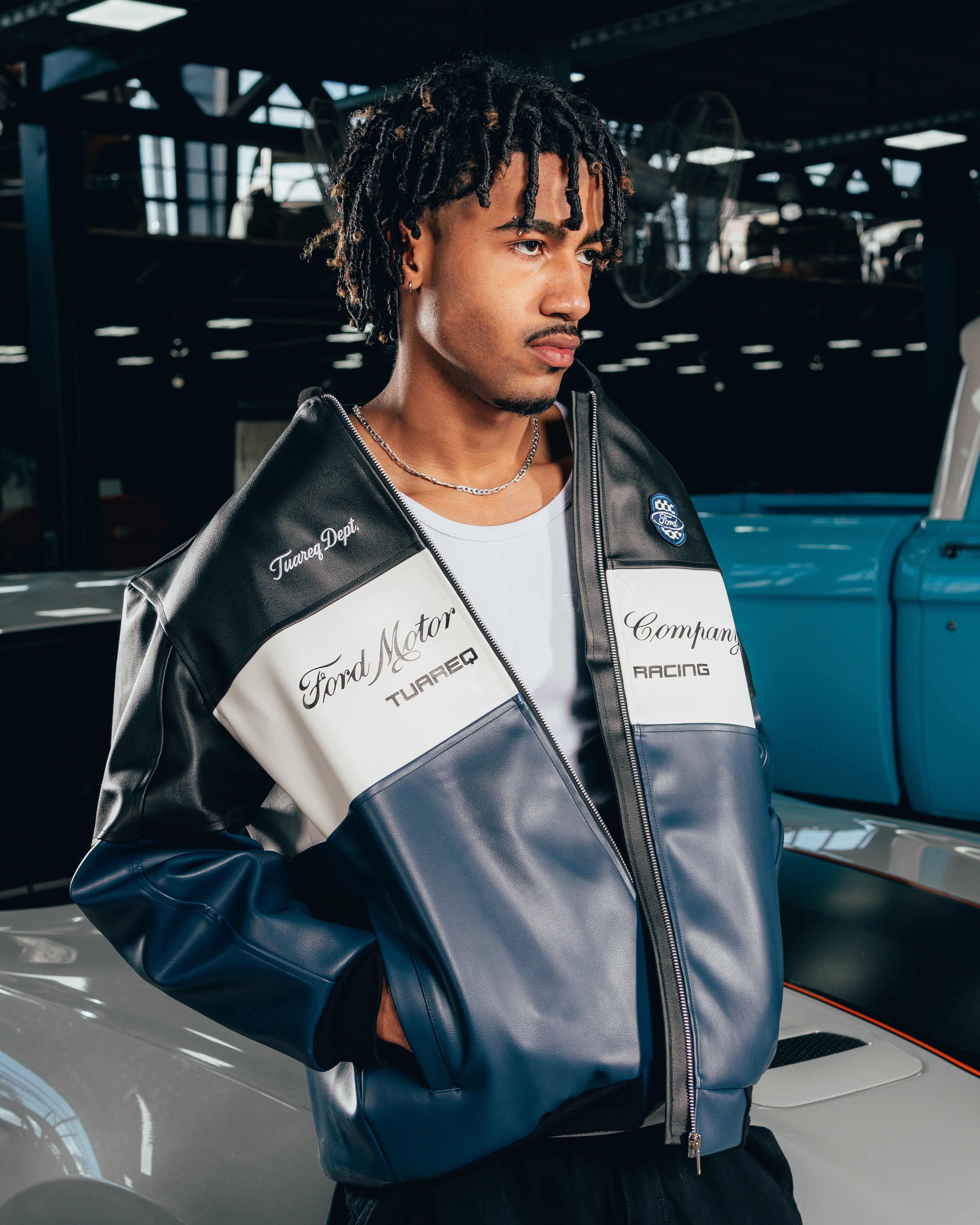 CAMPERA ECO-CUERO [ FORD ] CLASSIC COLORS