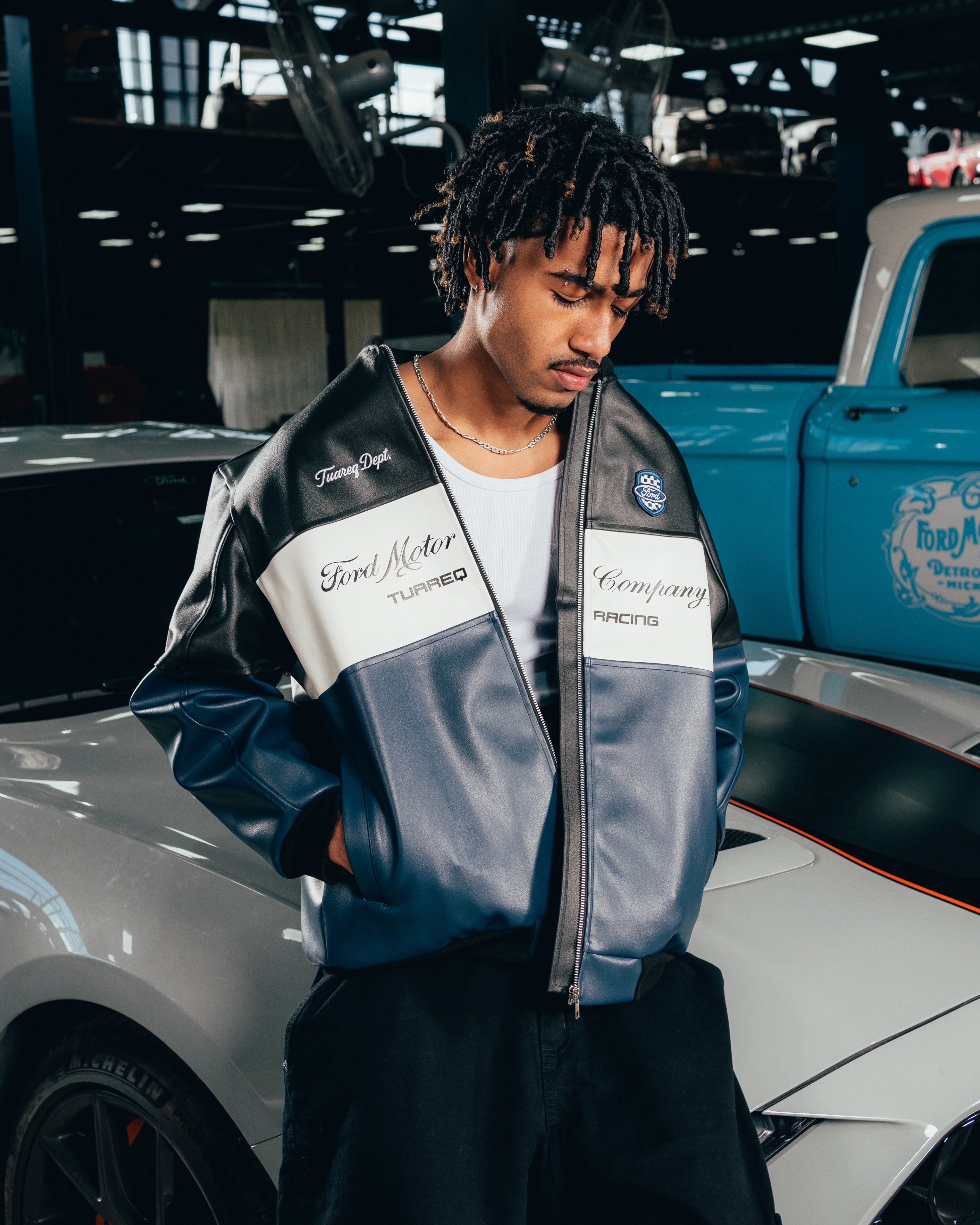 CAMPERA ECO-CUERO [ FORD ] CLASSIC COLORS