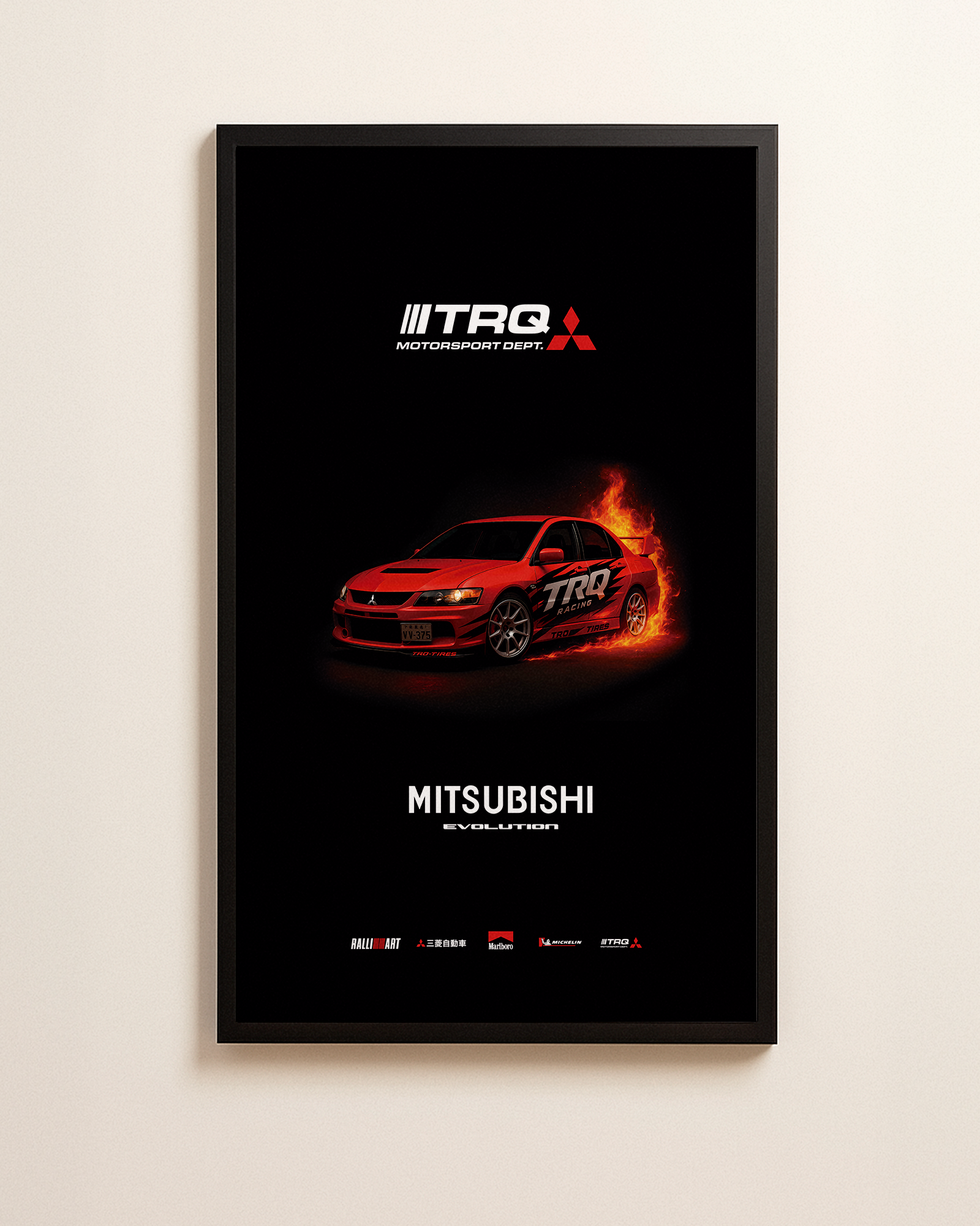 CUADRO HOME [ MITSUBISHI EVO IX ] 110X65